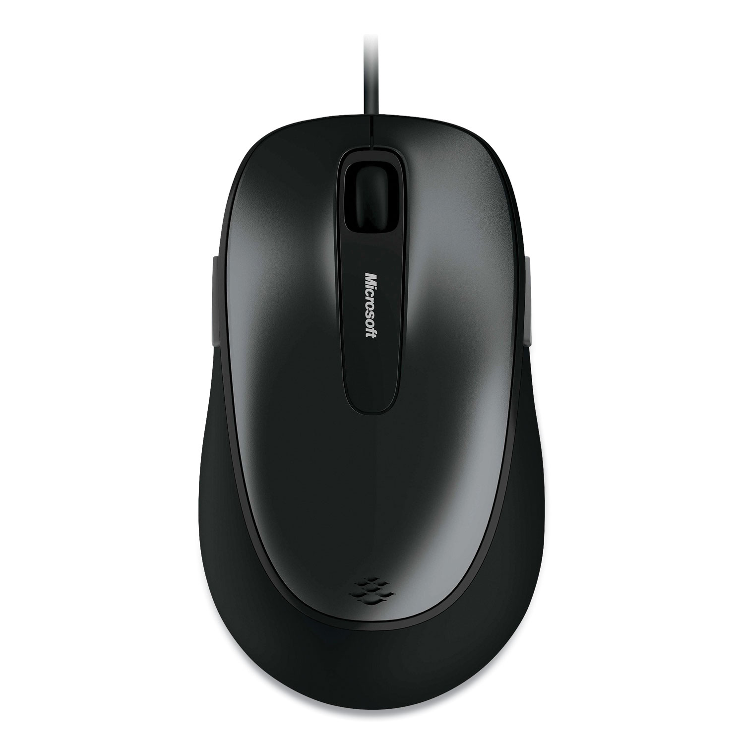 Microsoft® Comfort 4500 Wired Optical Mouse, USB, Left/Right Hand Use, Loch Ness Gray