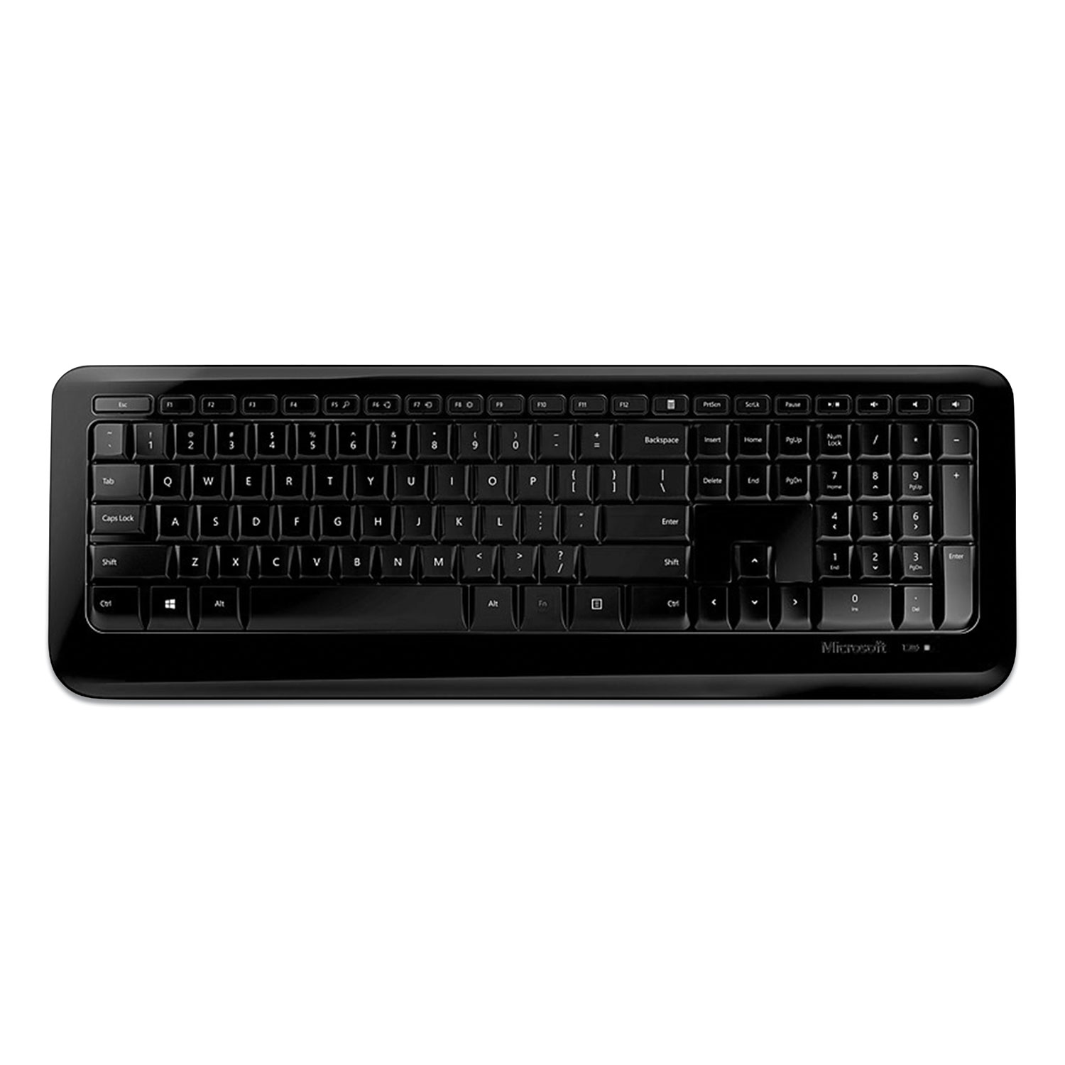 Microsoft PZ3-00001 850 Wireless Keyboard, 104 Keys, Black (MSF1925428) 