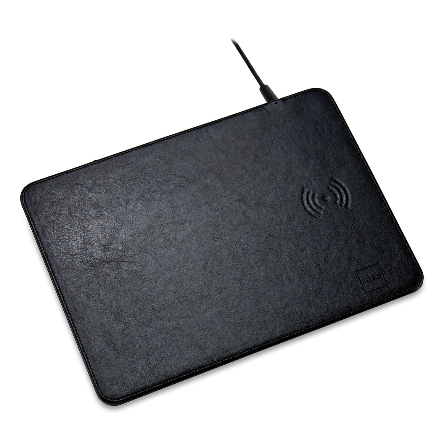 DeskTek TapCharge Mousepad for Smartphone, Black