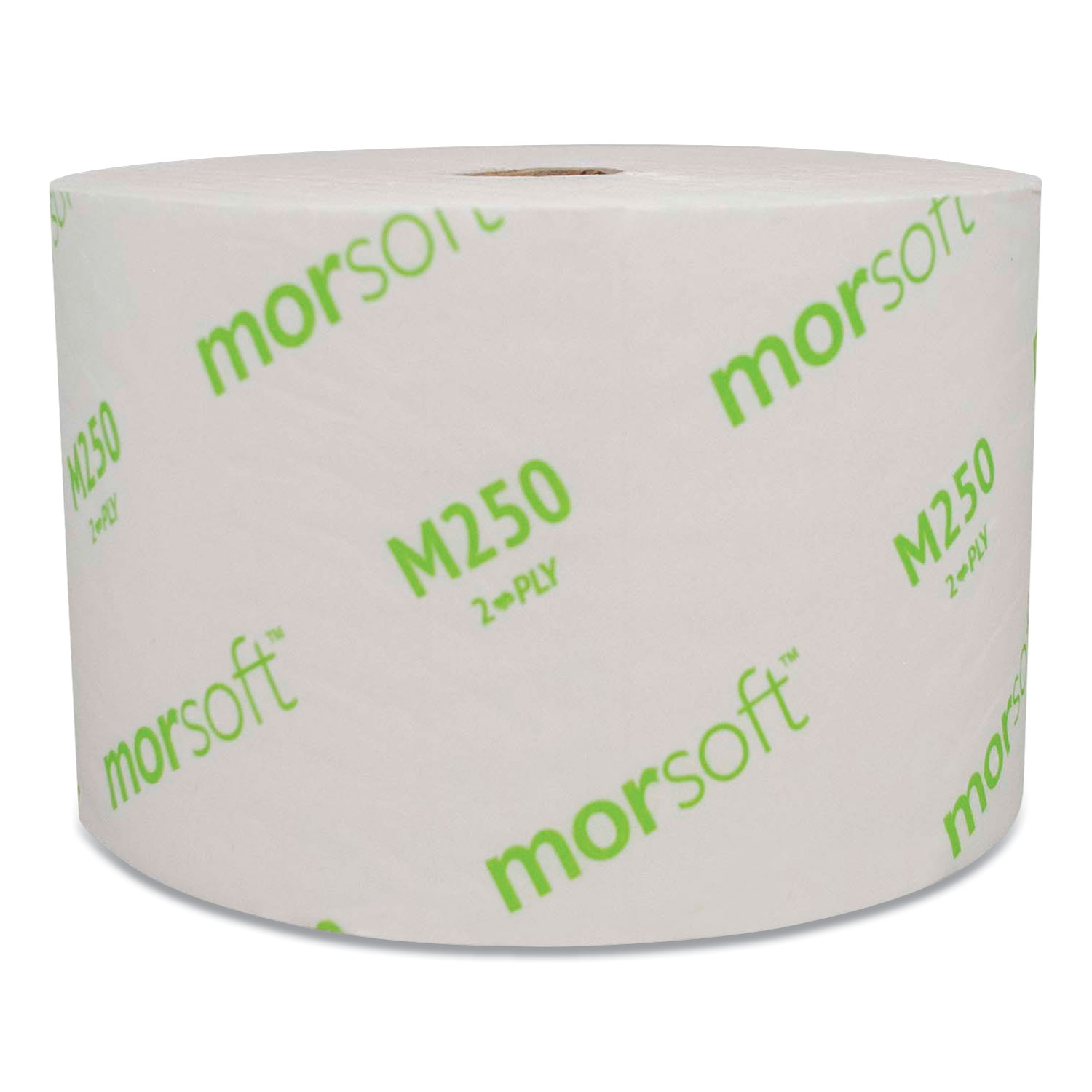  Morcon Tissue M250 Small Core Bath Tissue, Septic Safe, 2-Ply, White, 1250/Roll, 24 Rolls/Carton (MORM250) 