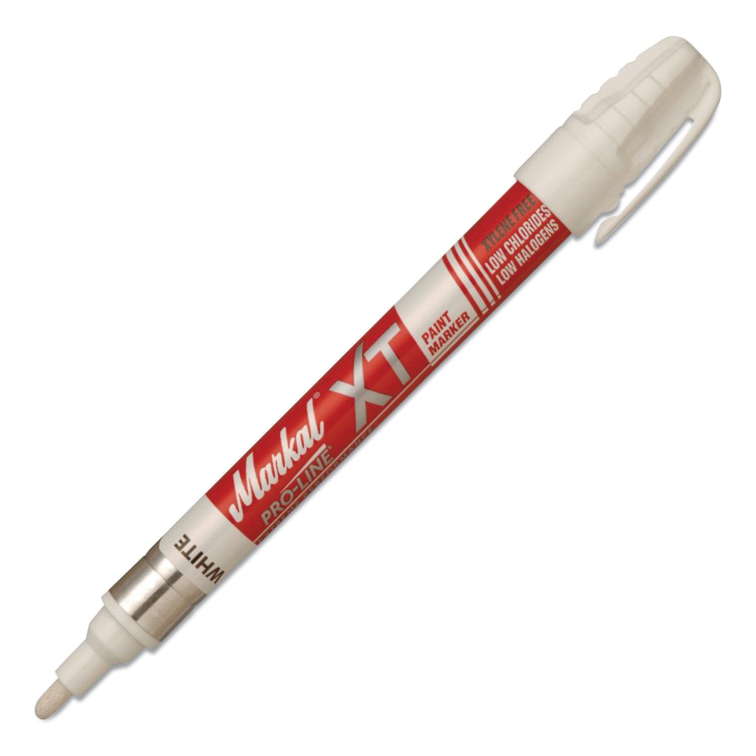 Markal® Pro-Line XT Paint Marker, Medium Bullet Tip, White