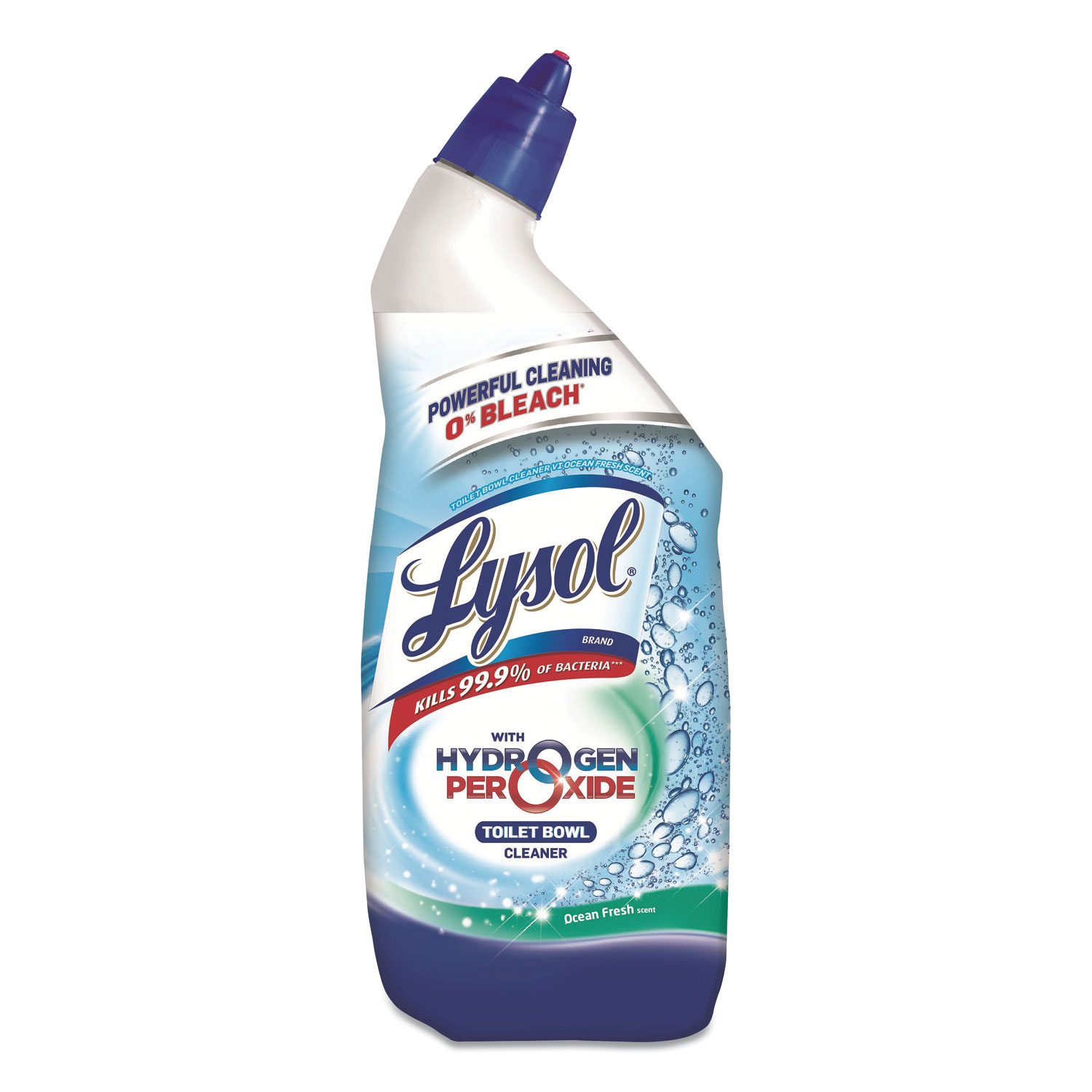  LYSOL Brand 19200-98011 Toilet Bowl Cleaner with Hydrogen Peroxide, Cool Spring Breeze, 24 oz (RAC98011EA) 