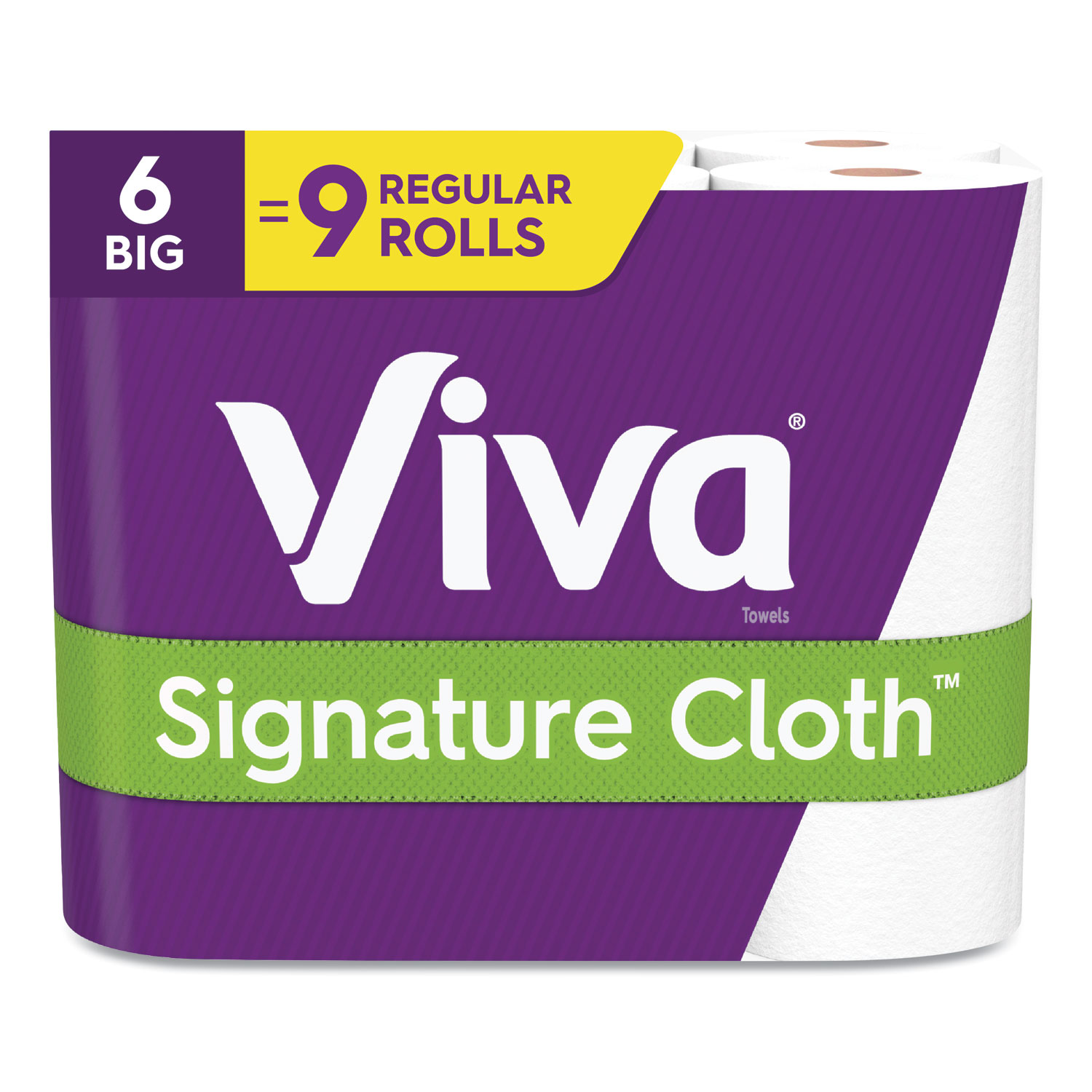  Viva 11370 Signature Cloth Choose-A-Sheet Paper Towels, 1-Ply, 11 x 5.9, White, 83 Sheets/Roll, 6 Rolls/Pack, 4 Packs/Carton (KCC49425) 
