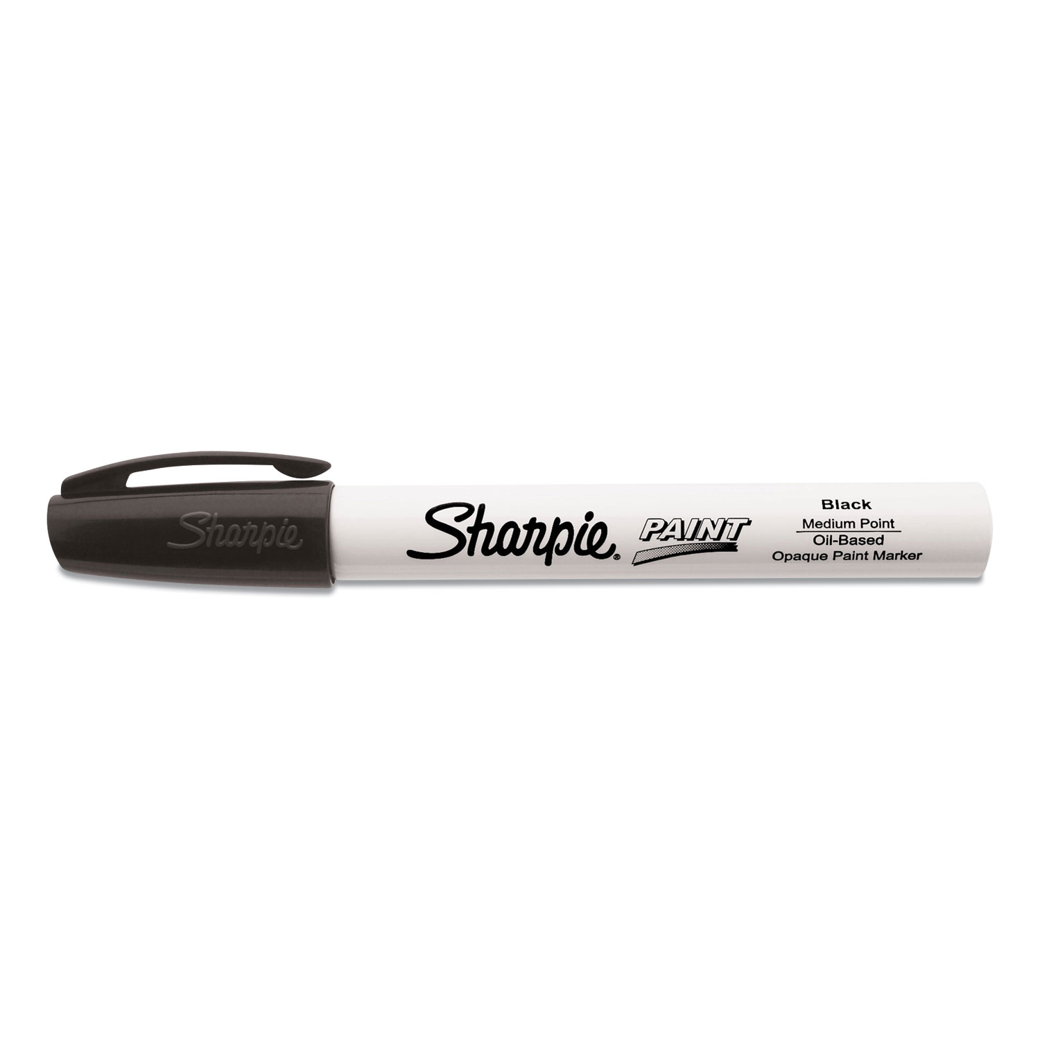  Sharpie 2107615 Permanent Paint Marker, Medium Bullet Tip, Black, Dozen (SAN2107615) 