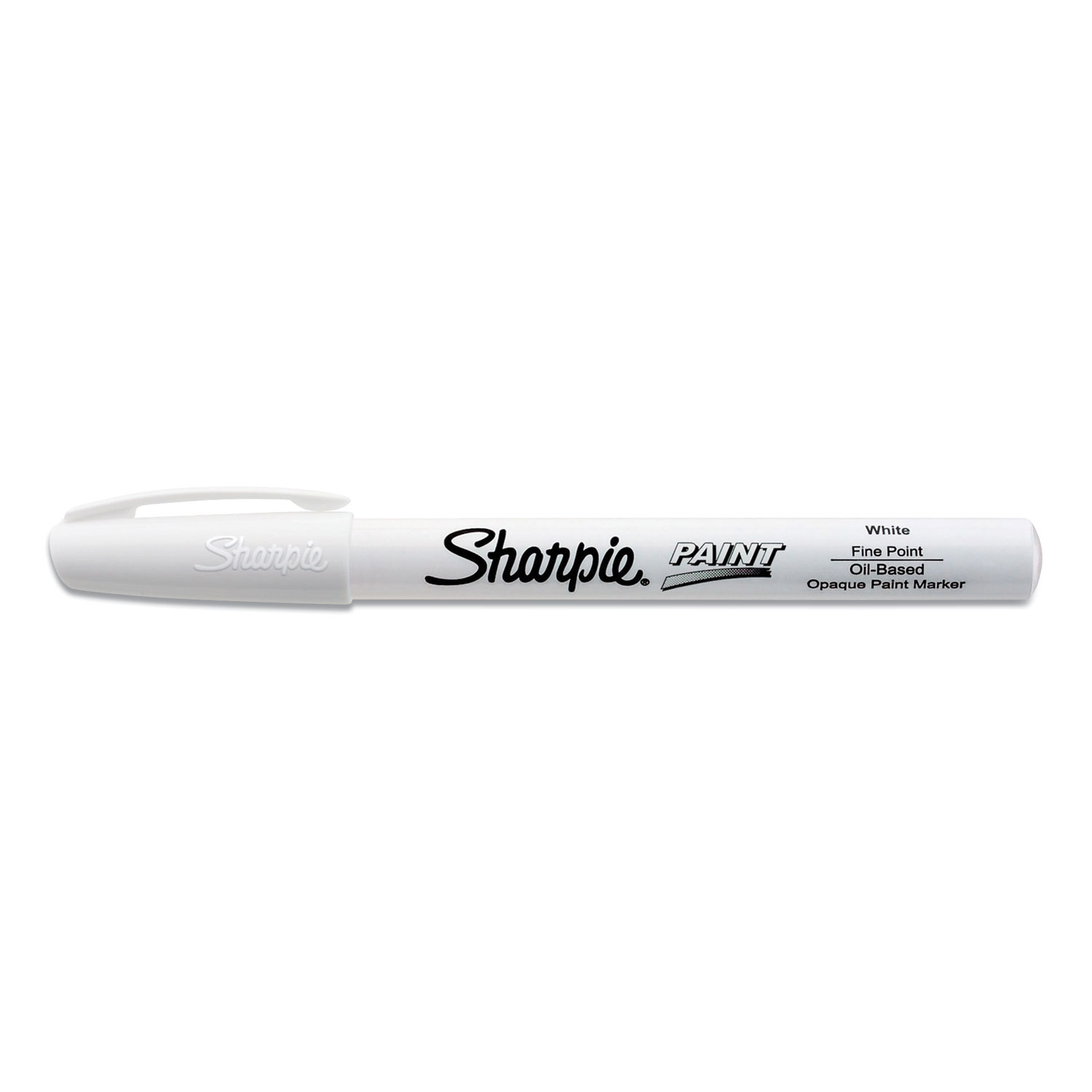  Sharpie 2107616 Permanent Paint Marker, Fine Bullet Tip, White, Dozen (SAN2107616) 