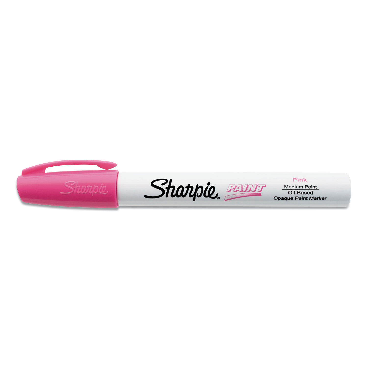  Sharpie 2107621 Permanent Paint Marker, Medium Bullet Tip, Pink, Dozen (SAN2107621) 