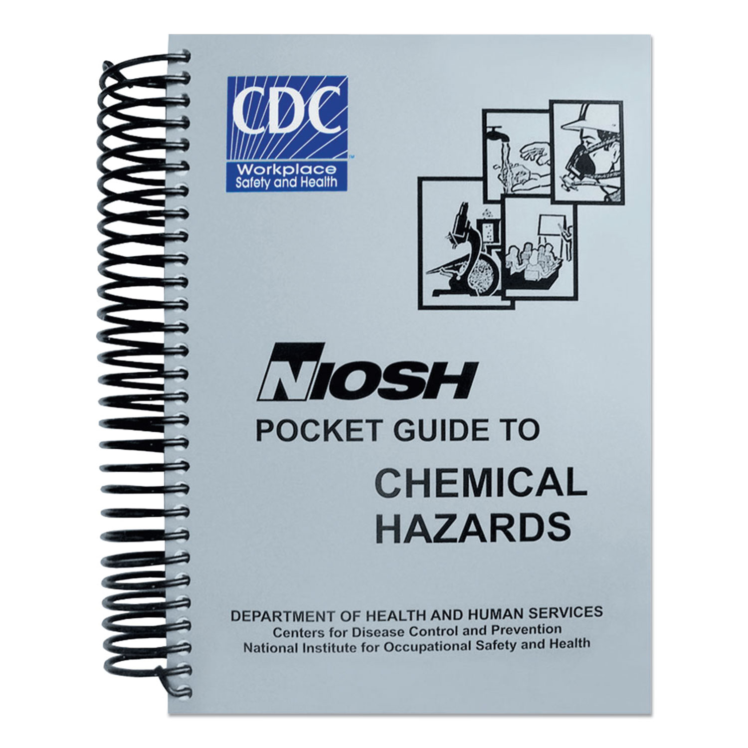 LabelMaster® NIOSH Pocket Guide to Chemical Hazards, Spiral, 454 Pages