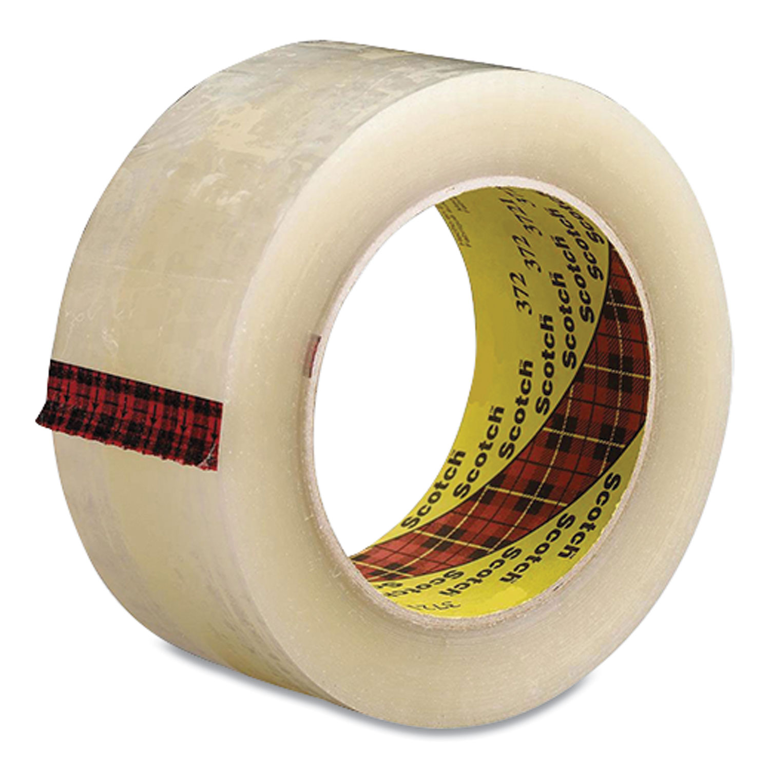 Scotch® 373 High Performance Box Sealing Tape, 3 Core, 48 mm x 50 m, Clear