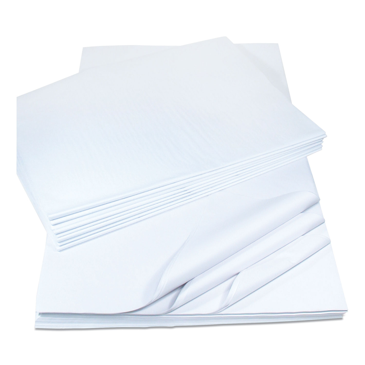 Seaman Paper Tissue Paper, 20 x 27, White, 480 Sheets/Pack, 5 Packs/Ream