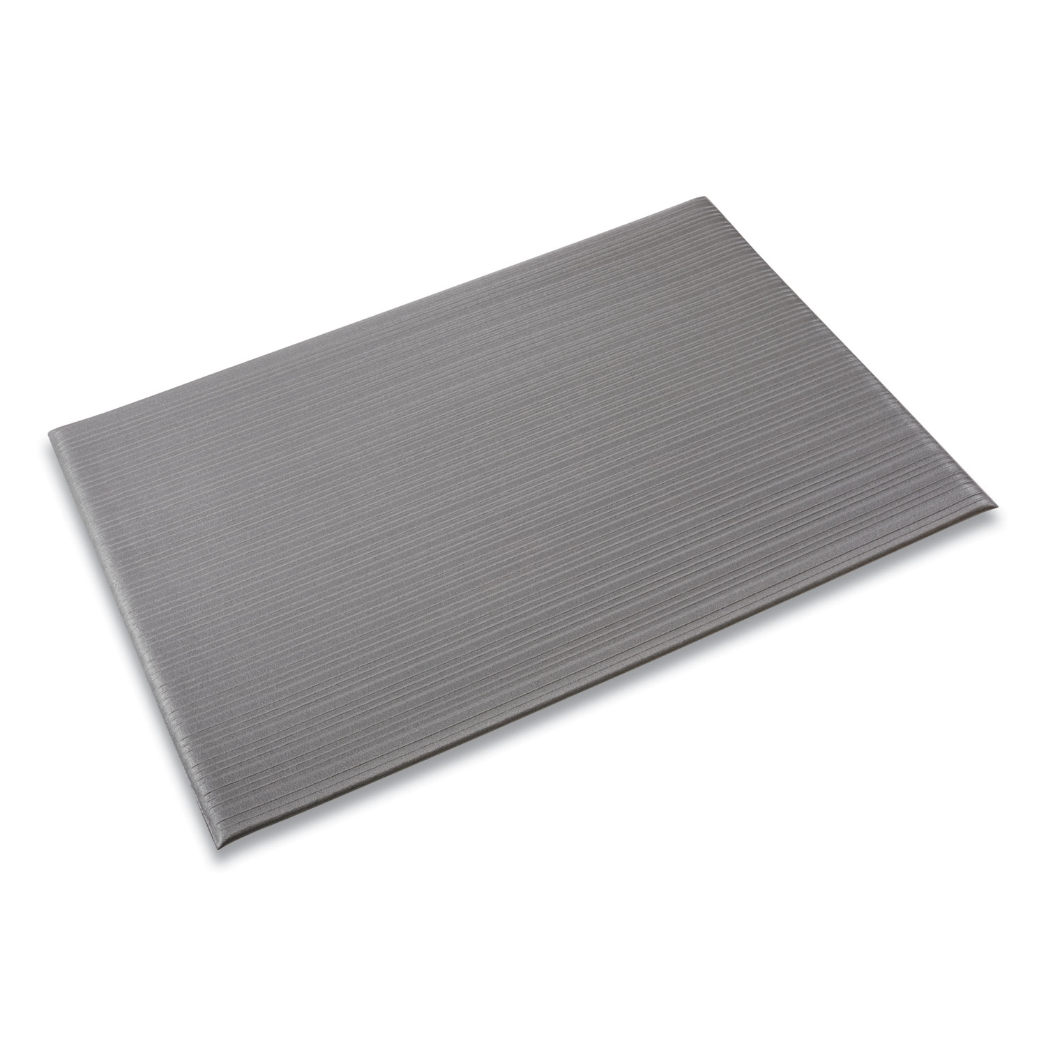 Ribbed Vinyl Anti-Fatigue Mat, 24 x 36, Gray - Office Express Office  Products