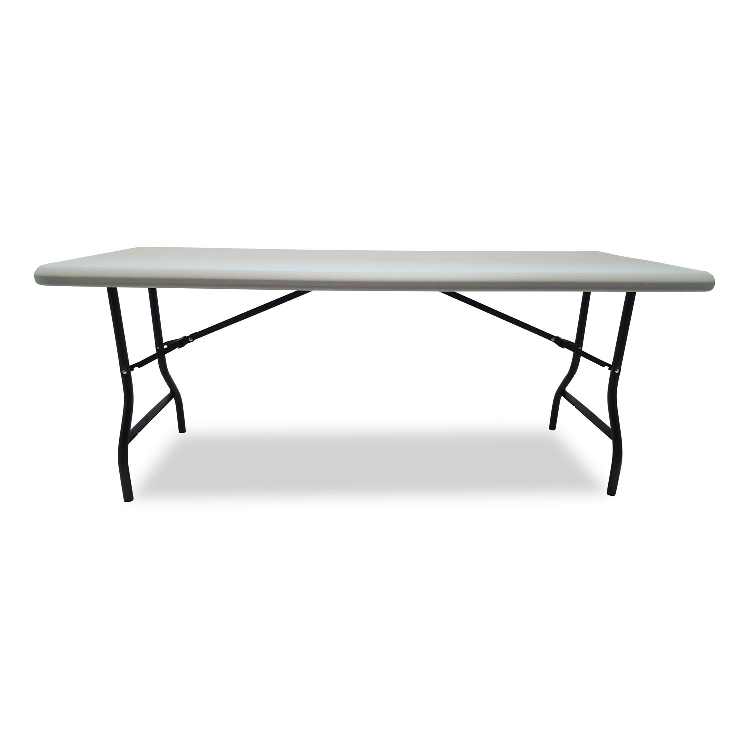  Iceberg 65223 IndestrucTables Too 1200 Series Folding Table, 72w x 30d x 29h, Platinum (ICE65223) 