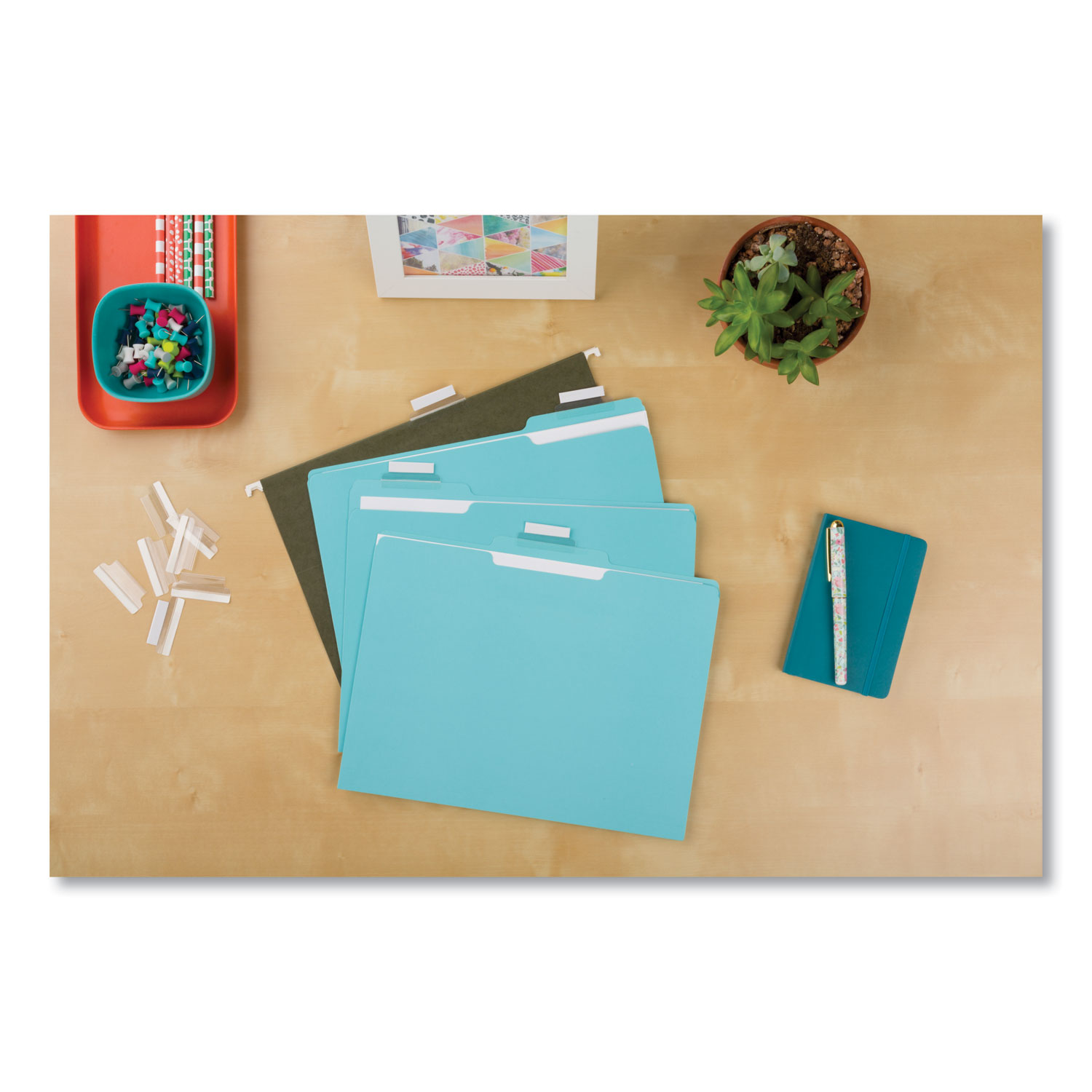 Avery® Insertable Index Tabs with Printable Inserts Clear T 072782162214 One 