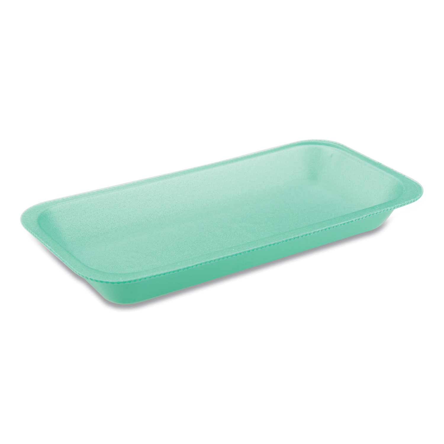  Pactiv 0TP20015 Meat Tray, #1.5, 8.2 x 5.7 x 0.91, Green, 1,000/Carton (PCT0TP20015) 