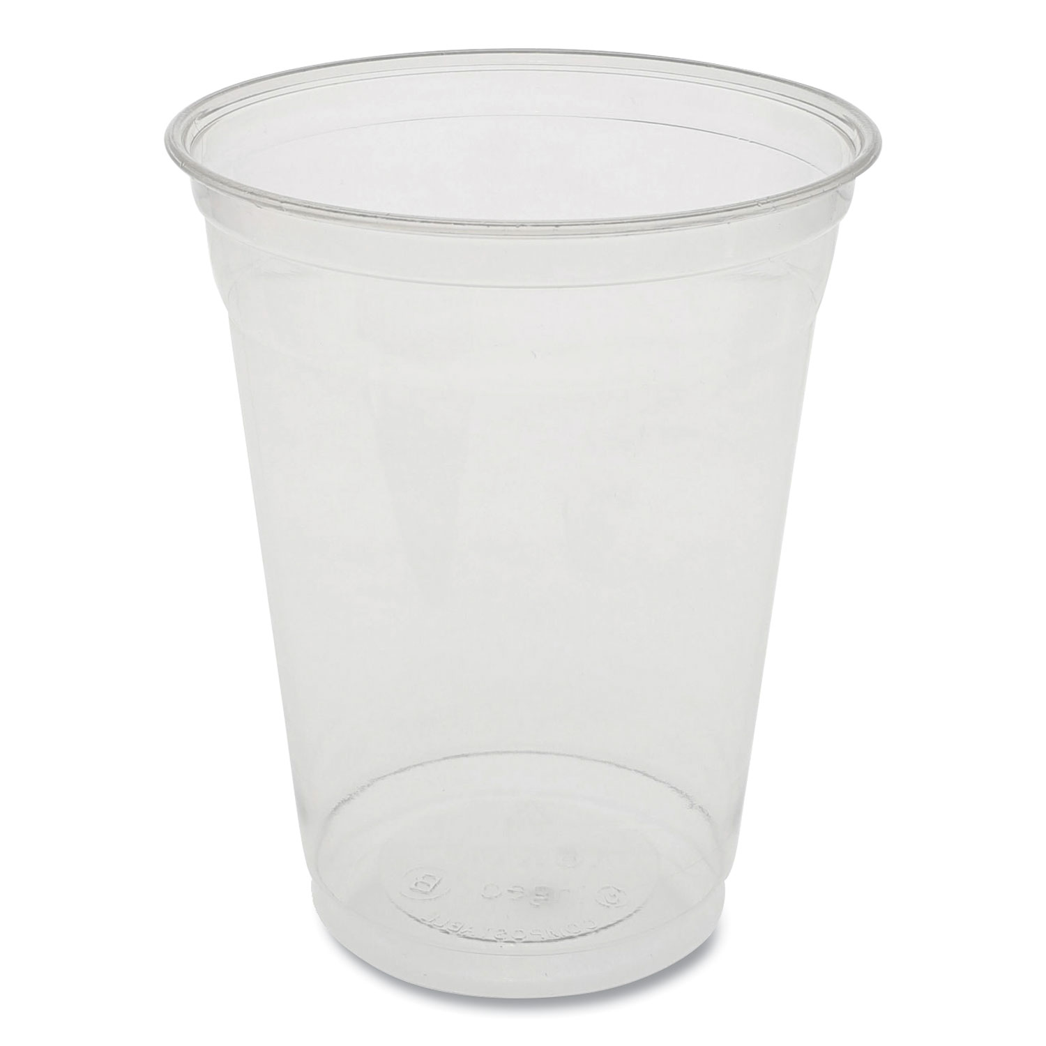  Pactiv YPLA160C Translucent Plastic Cups, 16 oz, Cold, 696/Carton (PCTYPLA160C) 