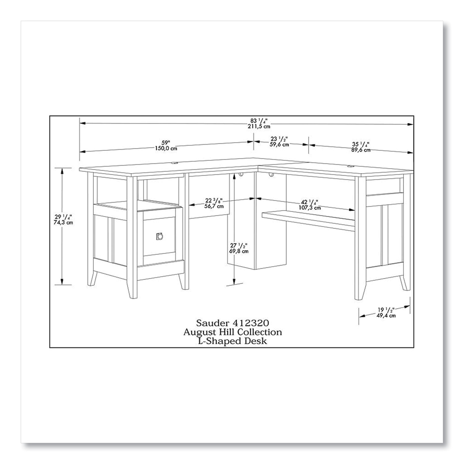 Quartet® Basics Cork Bulletin Board, 72 x 48, Silver Aluminum Frame