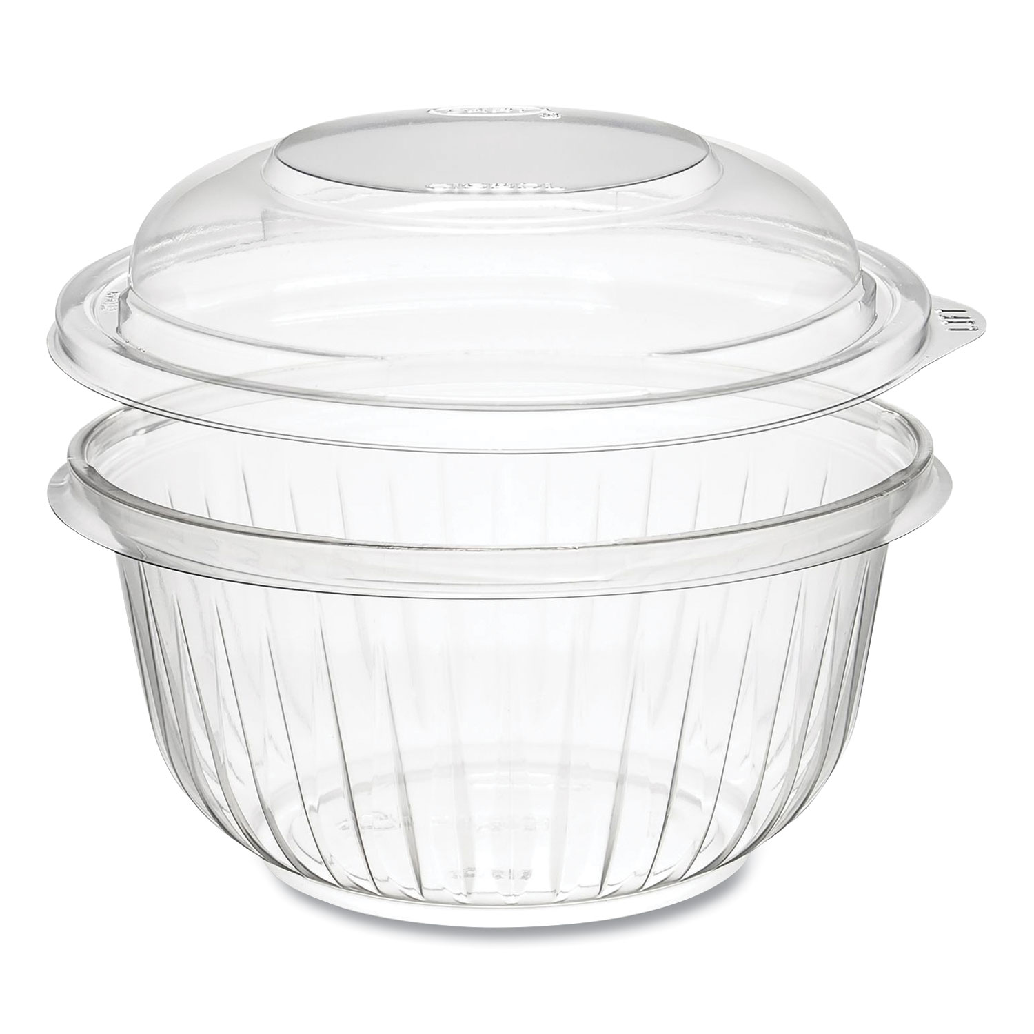  Dart C16BCD PresentaBowls Bowl/Lid Combo-Paks, 16oz, Clear, Dome Lid, 63/Pack, 4 Packs/CT (DCCC16BCD) 
