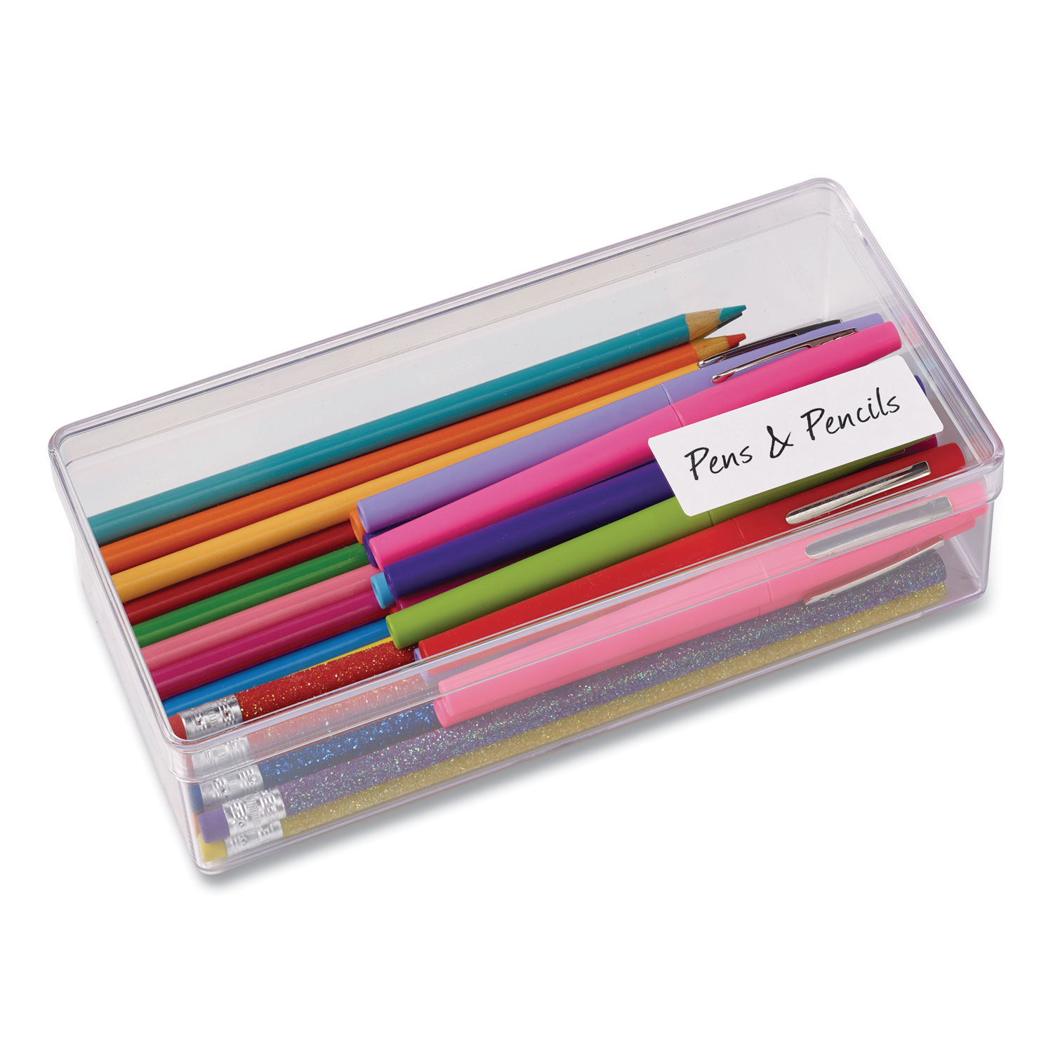 Easy Peel White Address Labels w/ Sure Feed Technology, Laser Printers,  0.66 x 1.75, White, 60/Sheet, 25 Sheets/Pack - Office Savers, image size:1500x1500