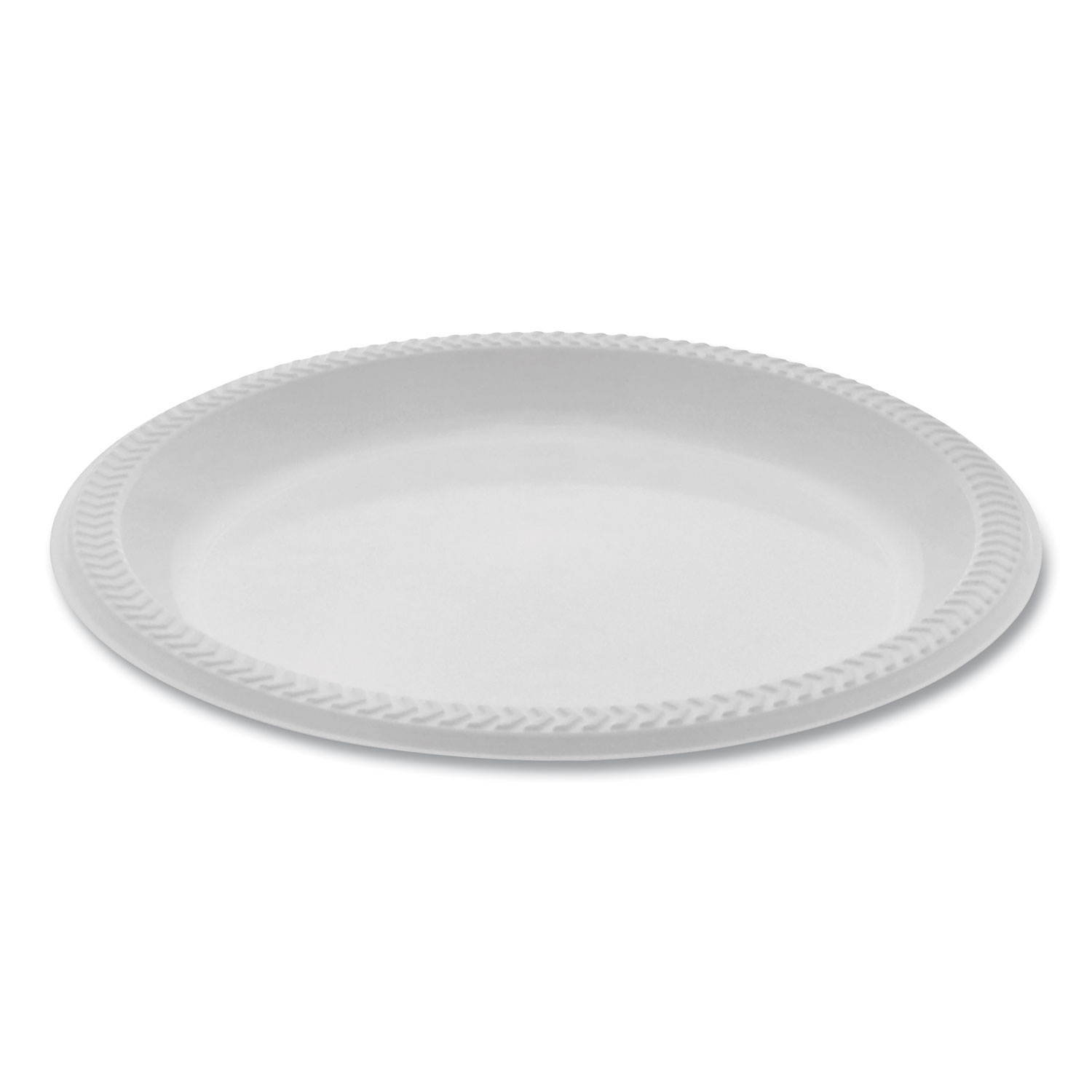  Pactiv YMI9 Meadoware OPS Dinnerware, Plate, 8.88 Diameter, White, 400/Carton (PCTYMI9) 