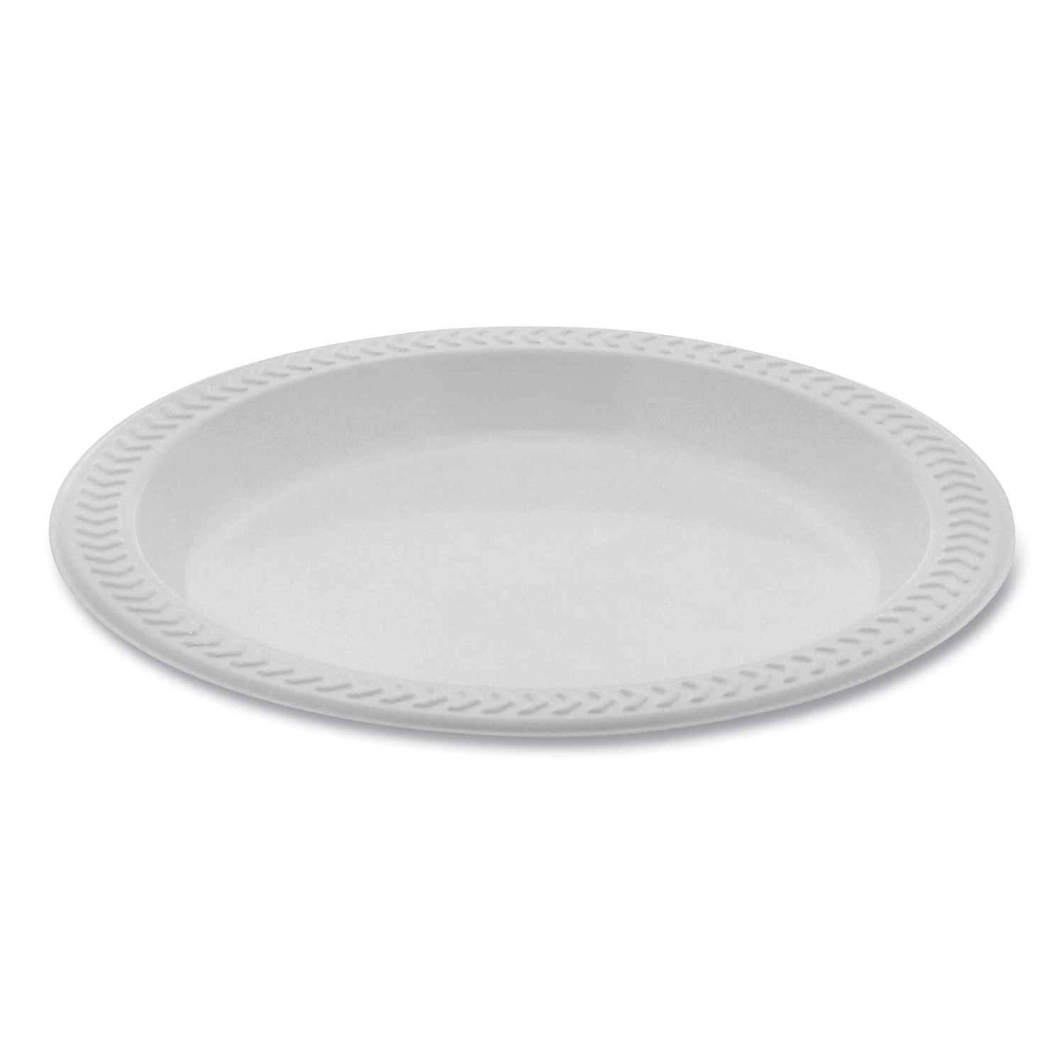  Pactiv YMI6 Meadoware OPS Dinnerware, Plate, 6 Diameter, White, 1,000/Carton (PCTYMI6) 