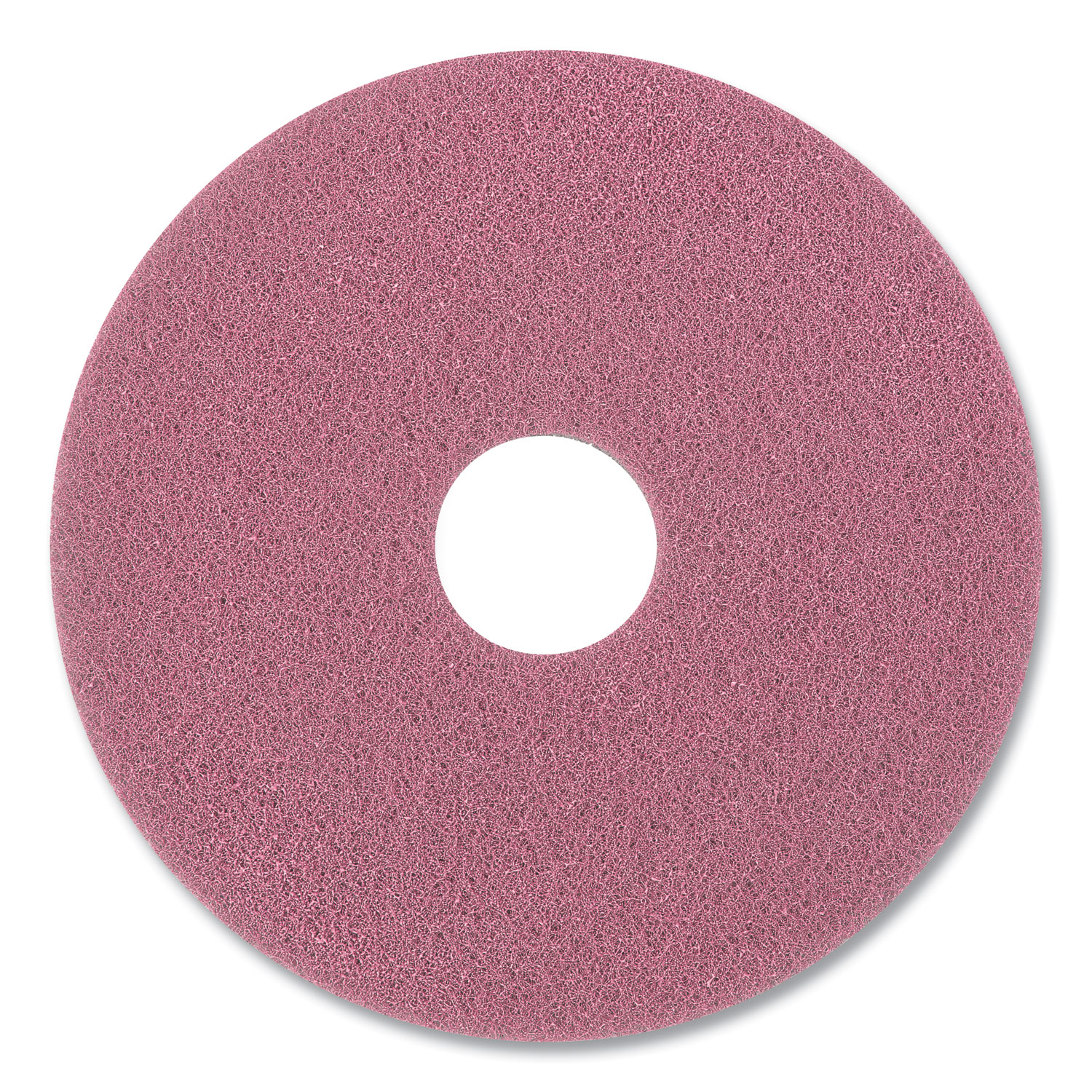 High-Traffic Twister Floor Pad, 27″ Diameter, Pink, 2/Pack