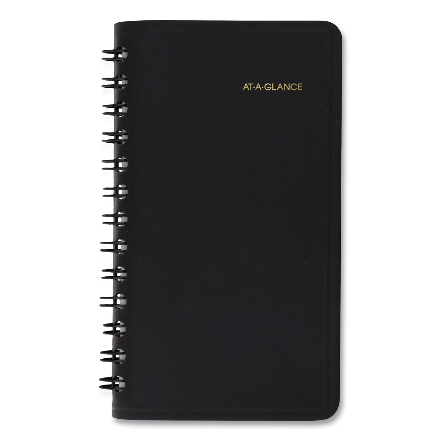  AT-A-GLANCE 7003505 Weekly Planner, 4 1/2 x 2 1/2, Black, 2020 (AAG7003505) 