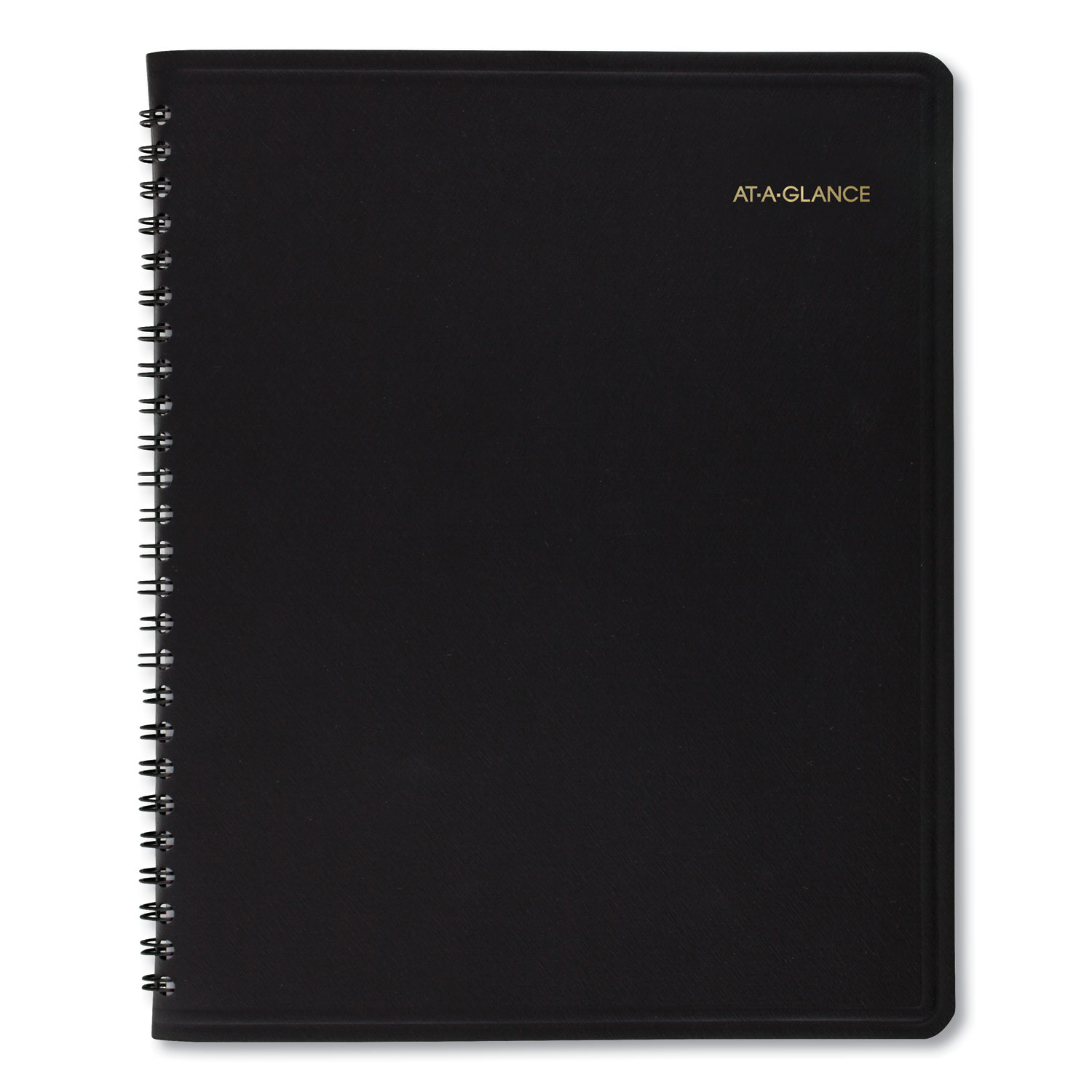  AT-A-GLANCE 7065005 Weekly/Monthly Appointment Book, 8 3/4 x 6 7/8, Black, 2020 (AAG7065005) 