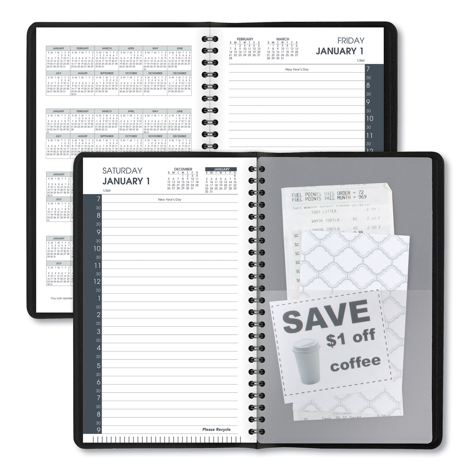 AT A GLANCE Daily Appointment Book With 30 Minute Appointments 8 X 5