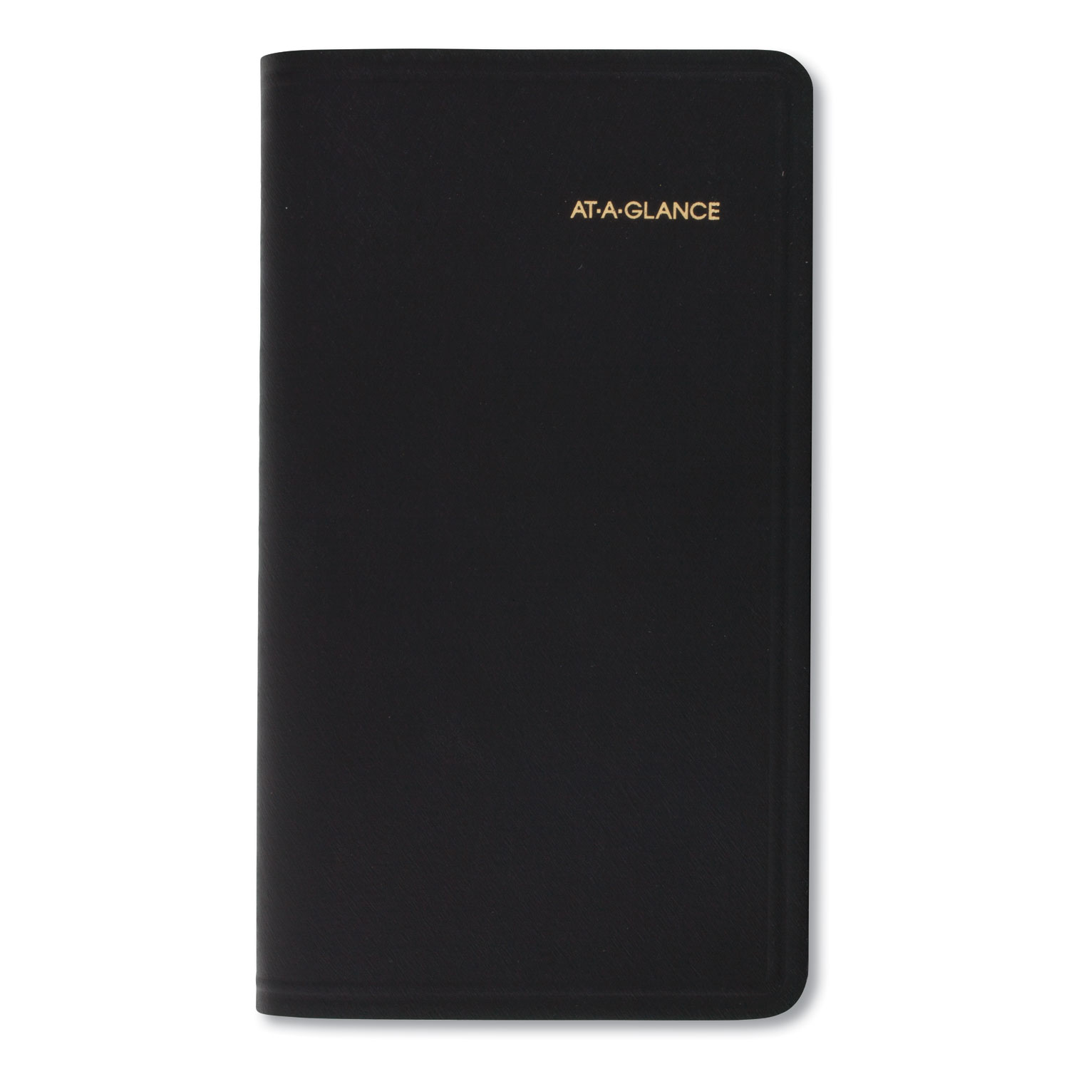 AT-A-GLANCE 7000805 Compact Weekly Appointment Book, 6 1/4 x 3 1/4, Black, 2020 (AAG7000805) 