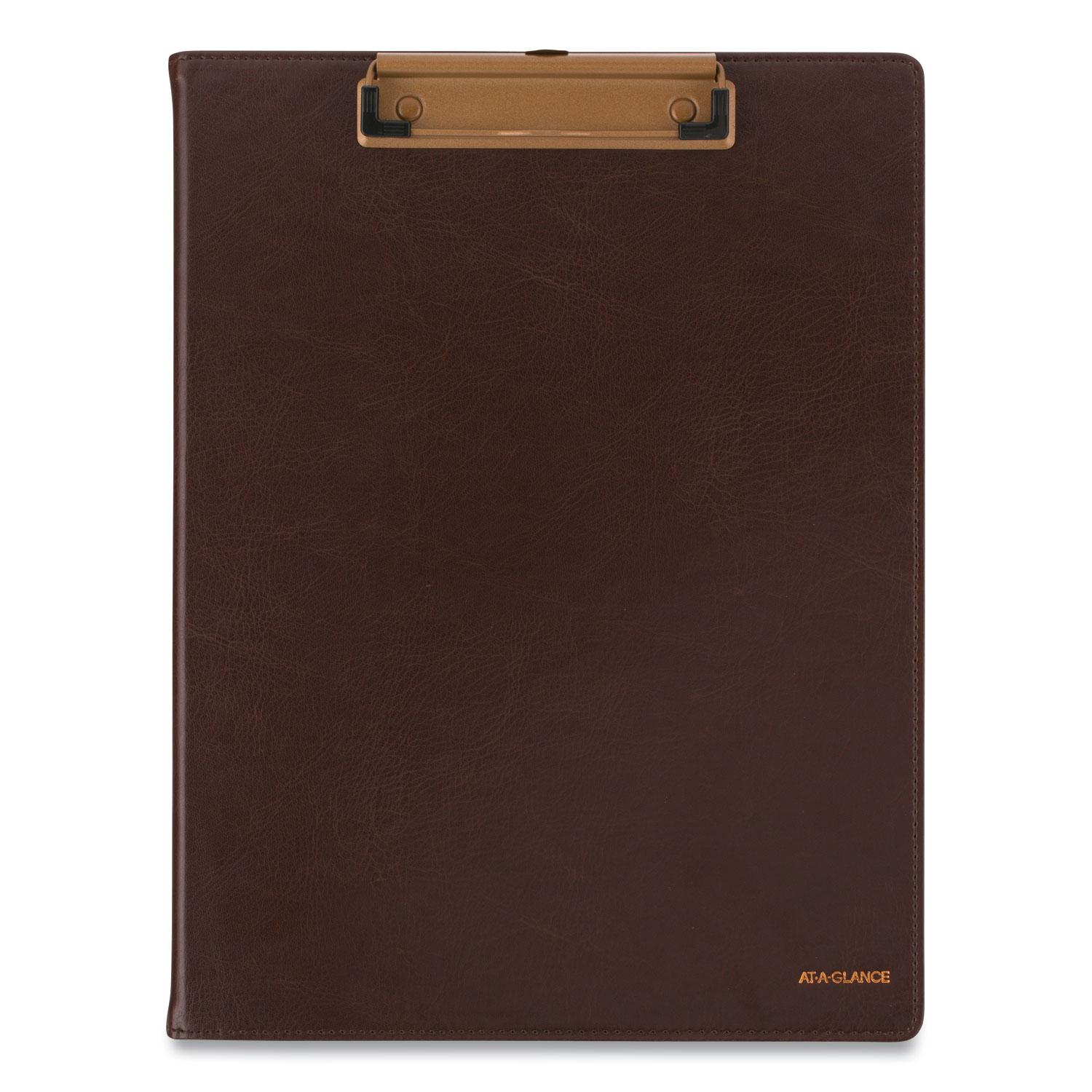  AT-A-GLANCE YP60009 Signature Collection Monthly Clipfolio, 11 x 8 1/2, Distressed Brown, 2020 (AAGYP60009) 