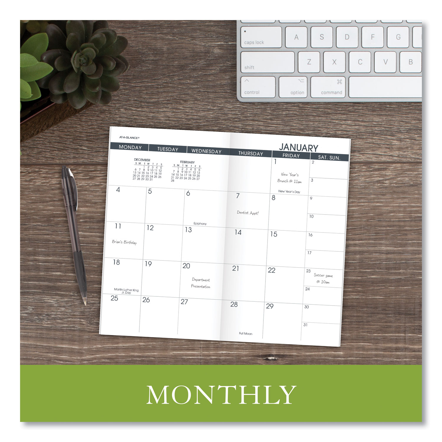 2024 Monthly Planner A6 Inserts Printable Dated 2024 Monthly