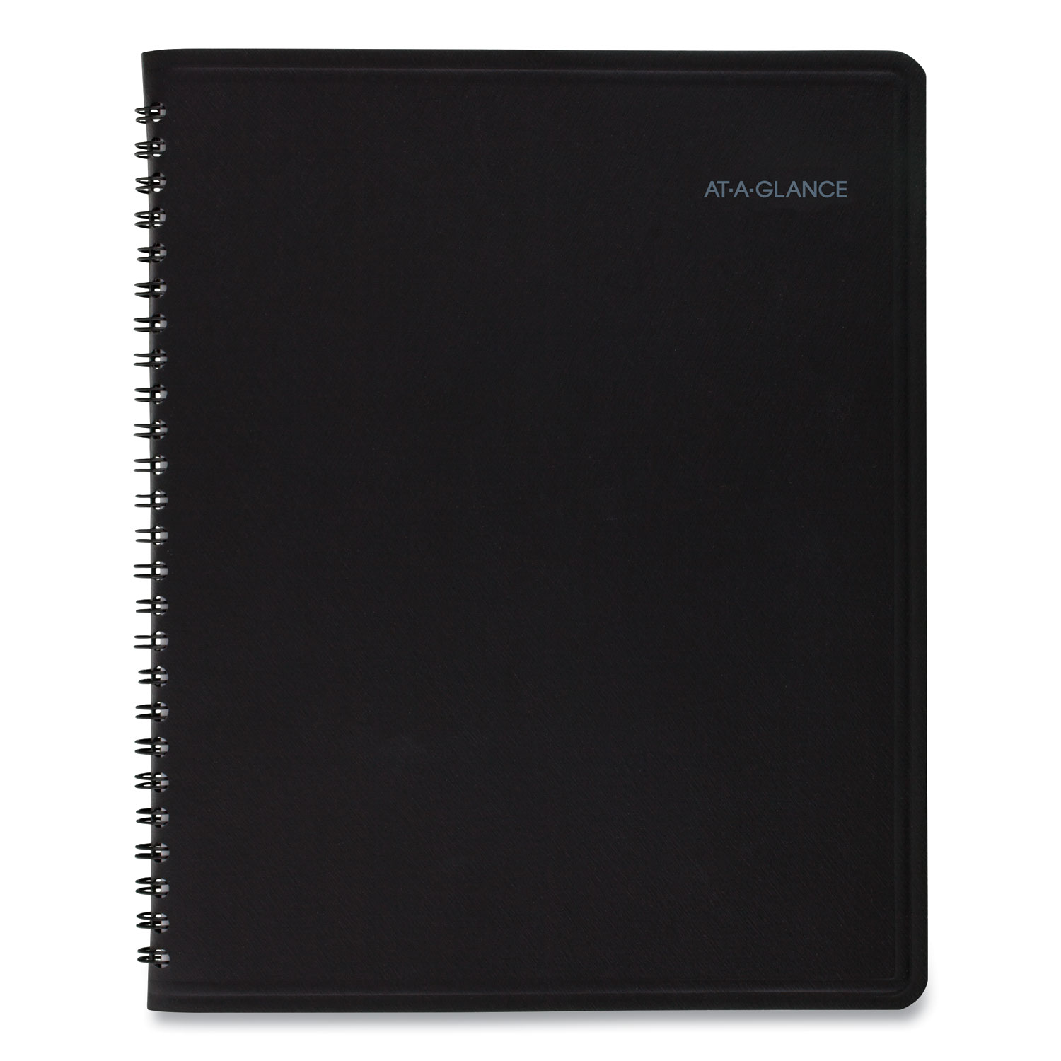  AT-A-GLANCE 760805 QuickNotes Monthly Planner, 8 3/4 x 6 7/8, Black, 2020 (AAG760805) 