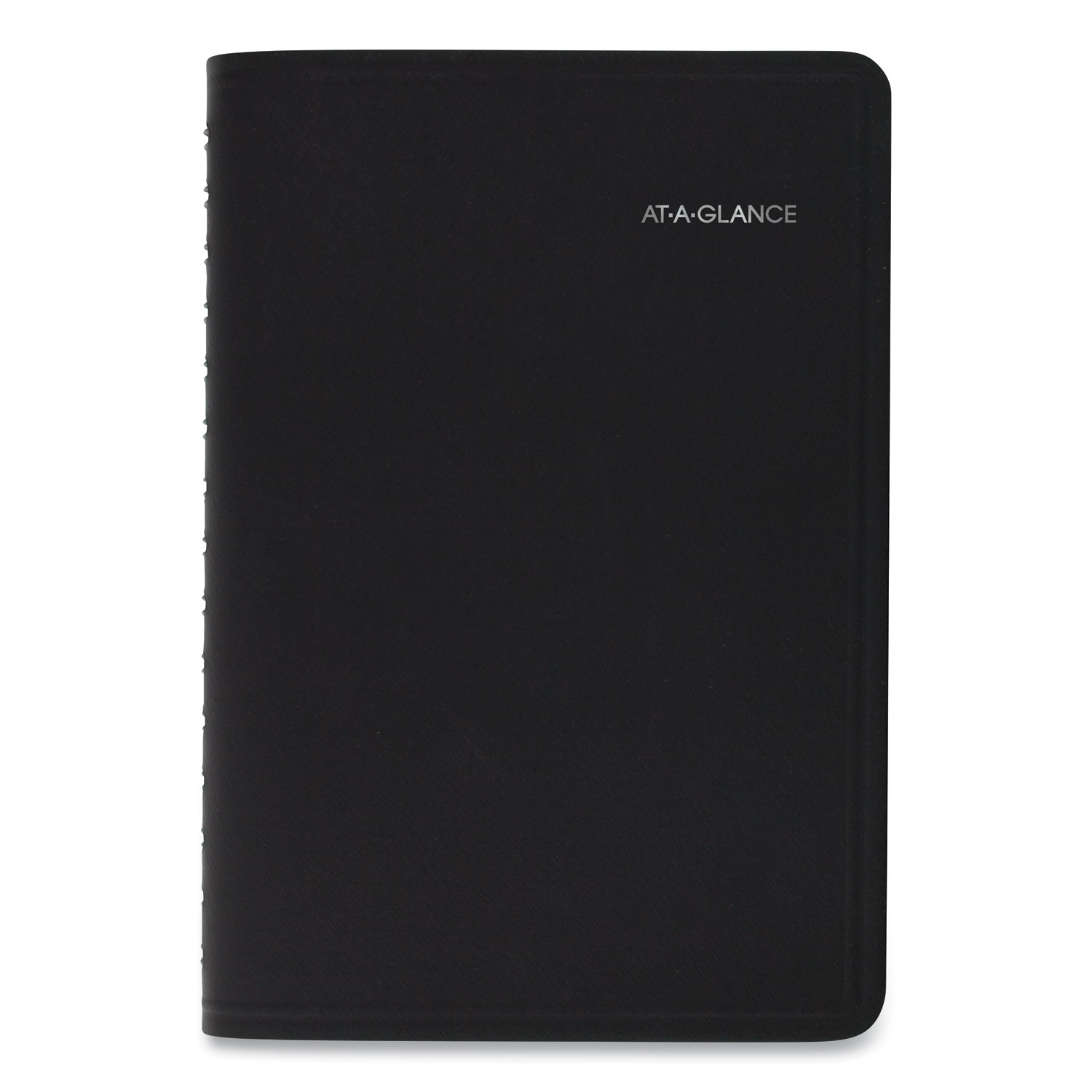  AT-A-GLANCE 760405 QuickNotes Daily/Monthly Appointment Book/Planner, 8 x 4 7/8, Black, 2020 (AAG760405) 