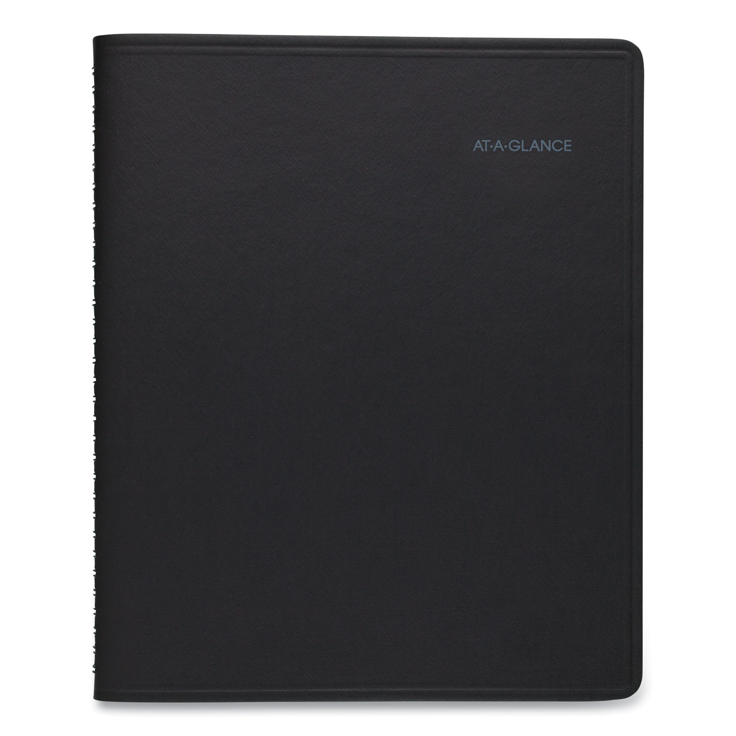  AT-A-GLANCE 760105 QuickNotes Weekly/Monthly Appointment Book, 9 7/8 x 7 5/8, Black, 2020 (AAG760105) 