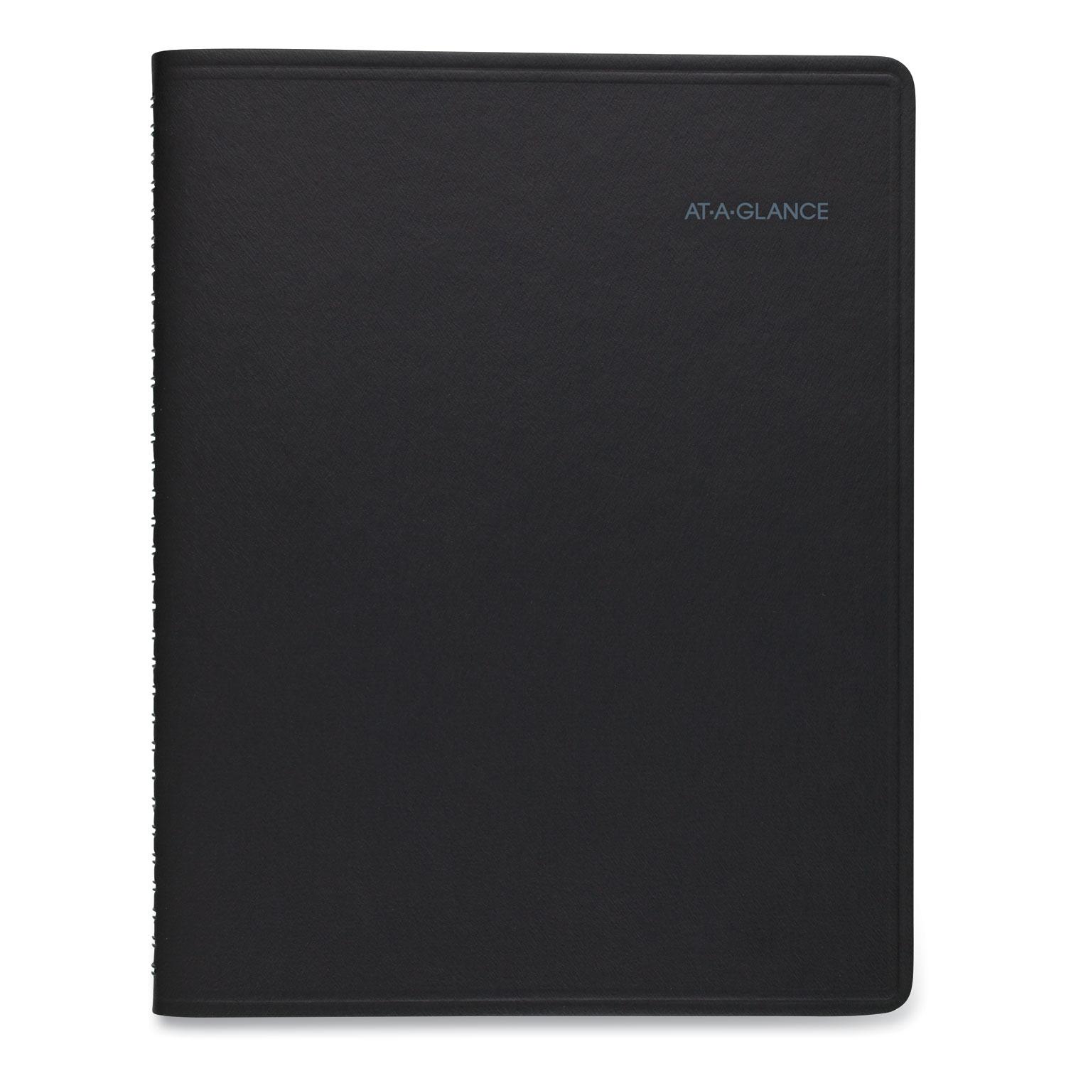  AT-A-GLANCE 760605 QuickNotes Monthly Planner, 10 7/8 x 8 1/4, Black, 2020 (AAG760605) 