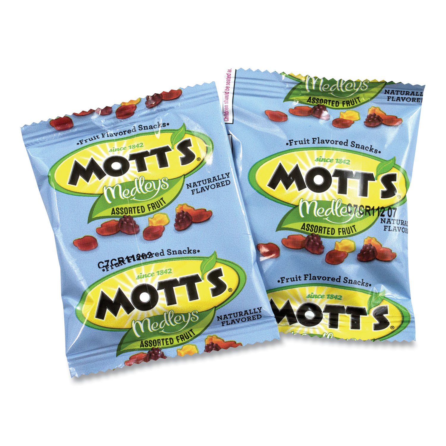 Mott's® Medleys Fruit Snacks, 0.8 oz Pouch, 90 Pouches/Box, Delivered