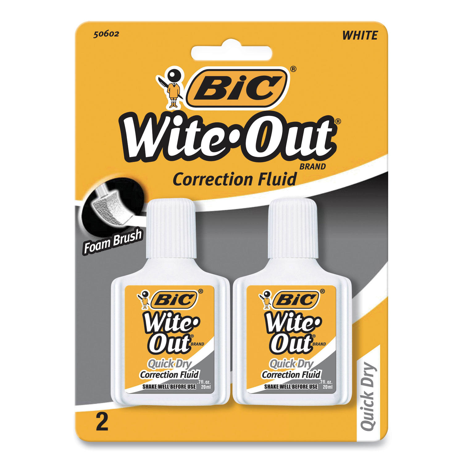 White Out Quick Dry Correction Fluid, 20 Ml, White in Nairobi Central -  Stationery, East Ict Hub Solutions