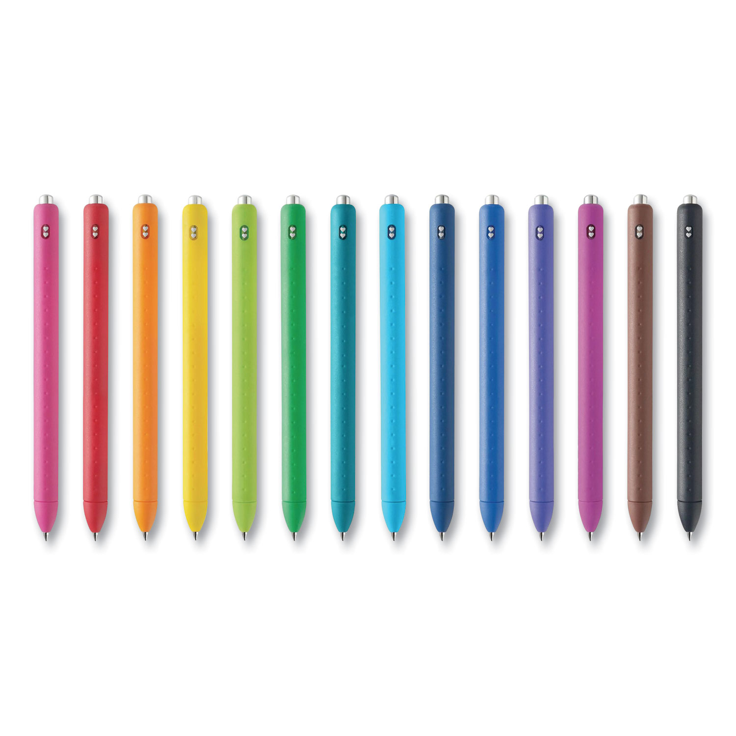 Paper Mate® InkJoy Retractable Gel Pen, Fine 0.5mm, Assorted Ink/Barrel, 14/Pack