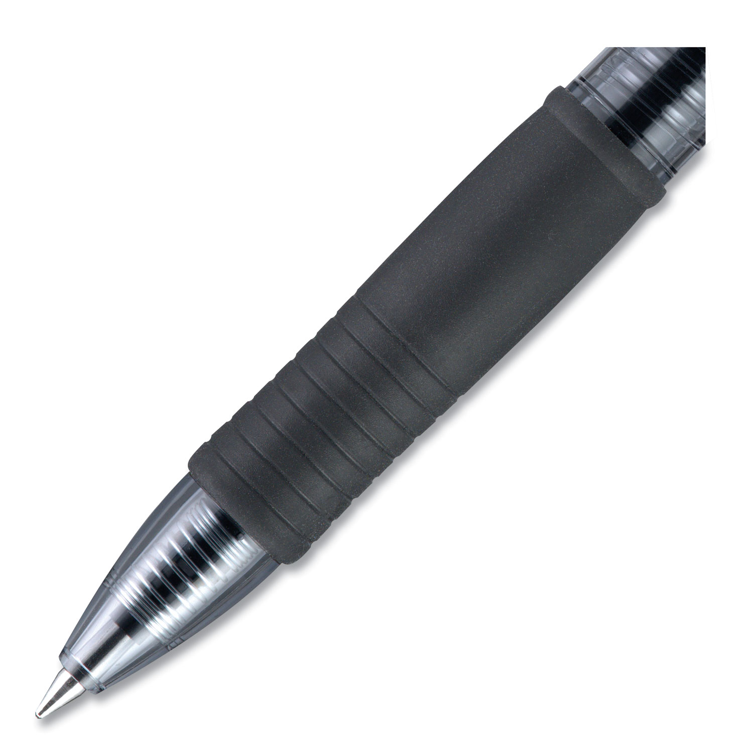 Pilot® G2 Premium Retractable Gel Pen, Fine 0.7 mm, Assorted Business Ink, Smoke Barrel, 14/Pack
