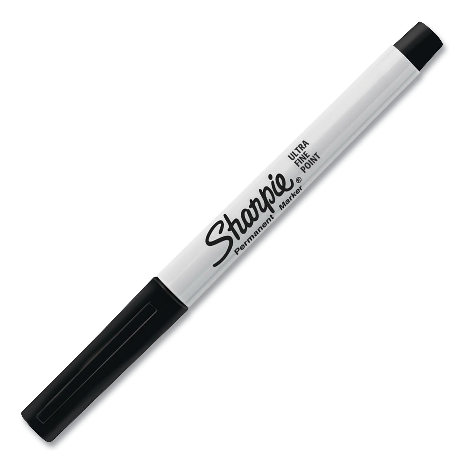 Sharpie® Ultra Fine Tip Permanent Marker, Extra-Fine Needle Tip, Black