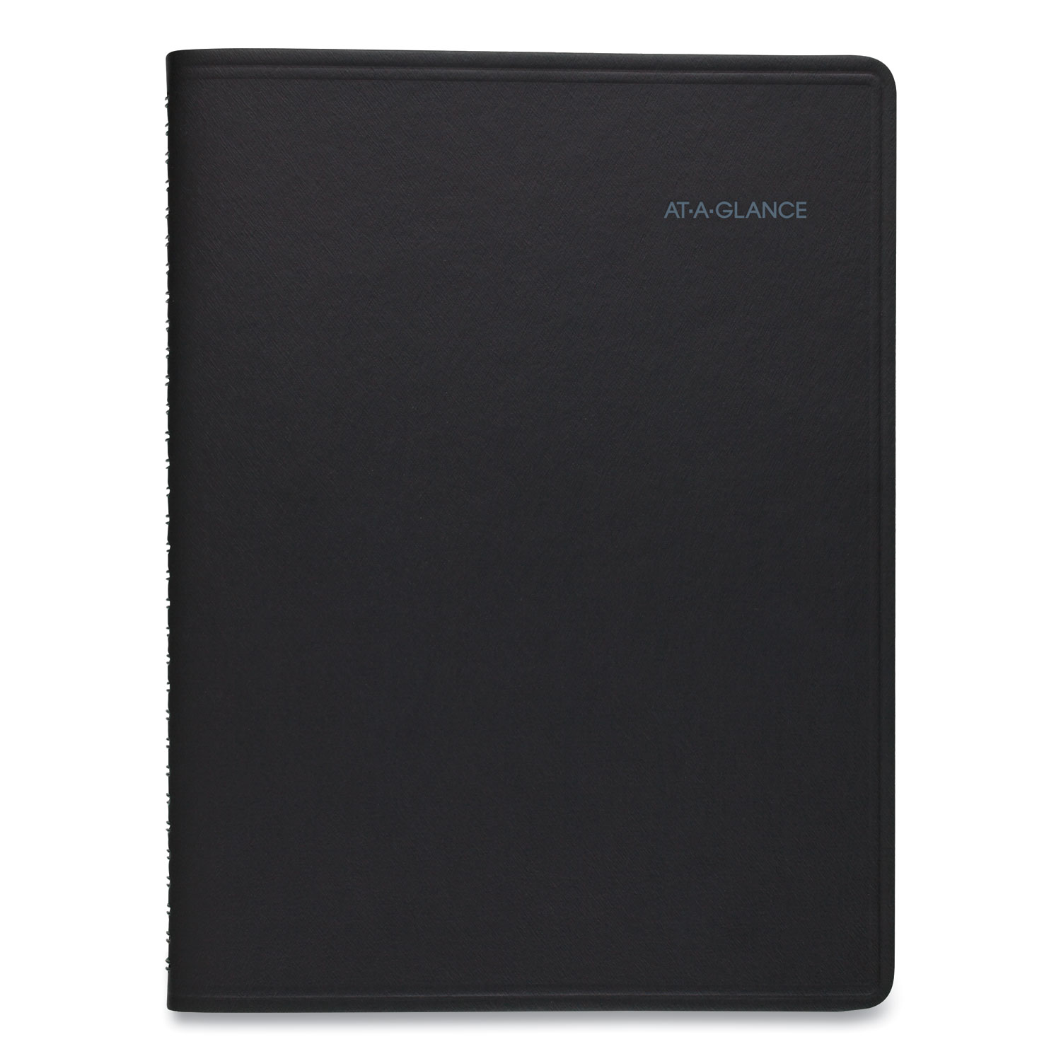  AT-A-GLANCE 76-950-05 QuickNotes Weekly/Monthly Appointment Book, 10 7/8 x 8 1/4, Black, 2020 (AAG7695005) 