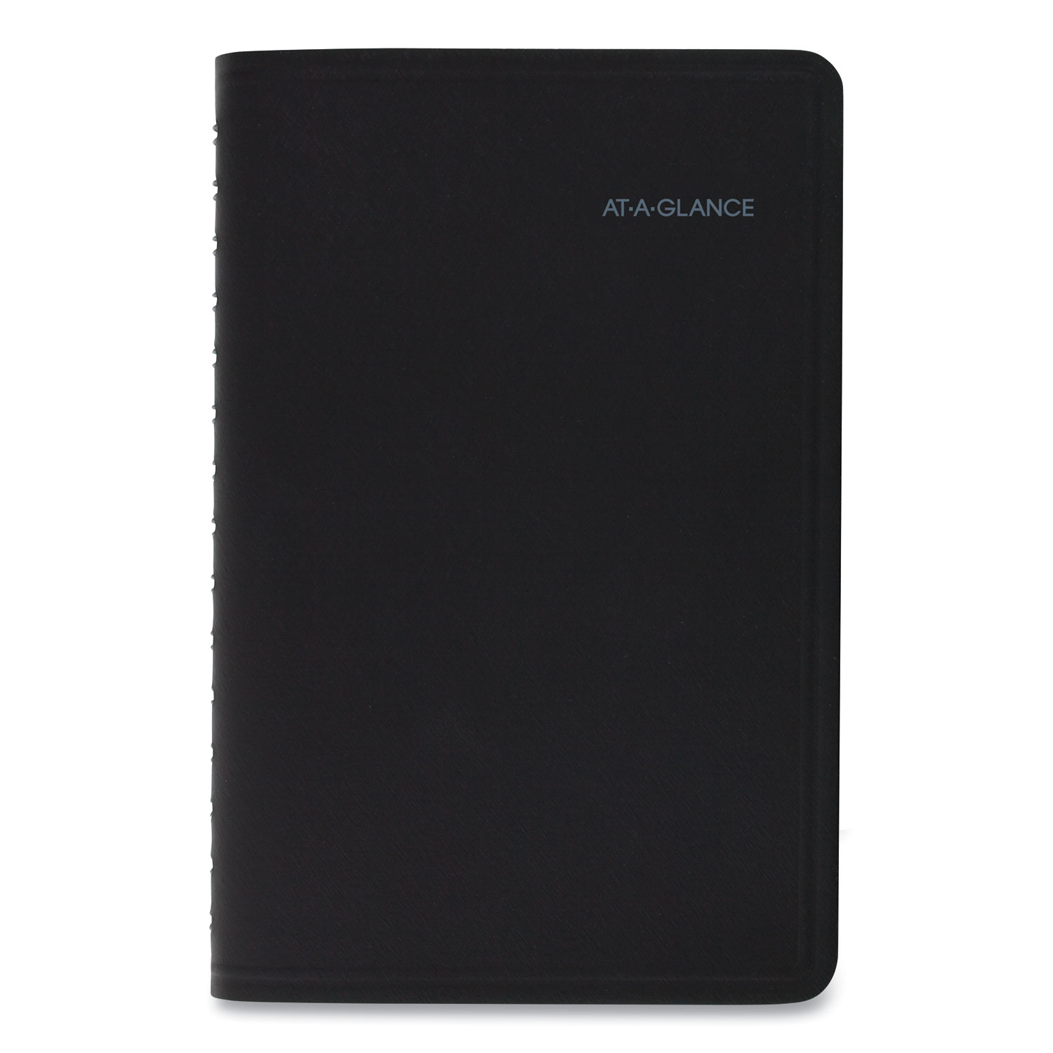  AT-A-GLANCE 760205 QuickNotes Weekly/Monthly Appointment Book, 8 x 4 7/8, Black, 2020 (AAG760205) 