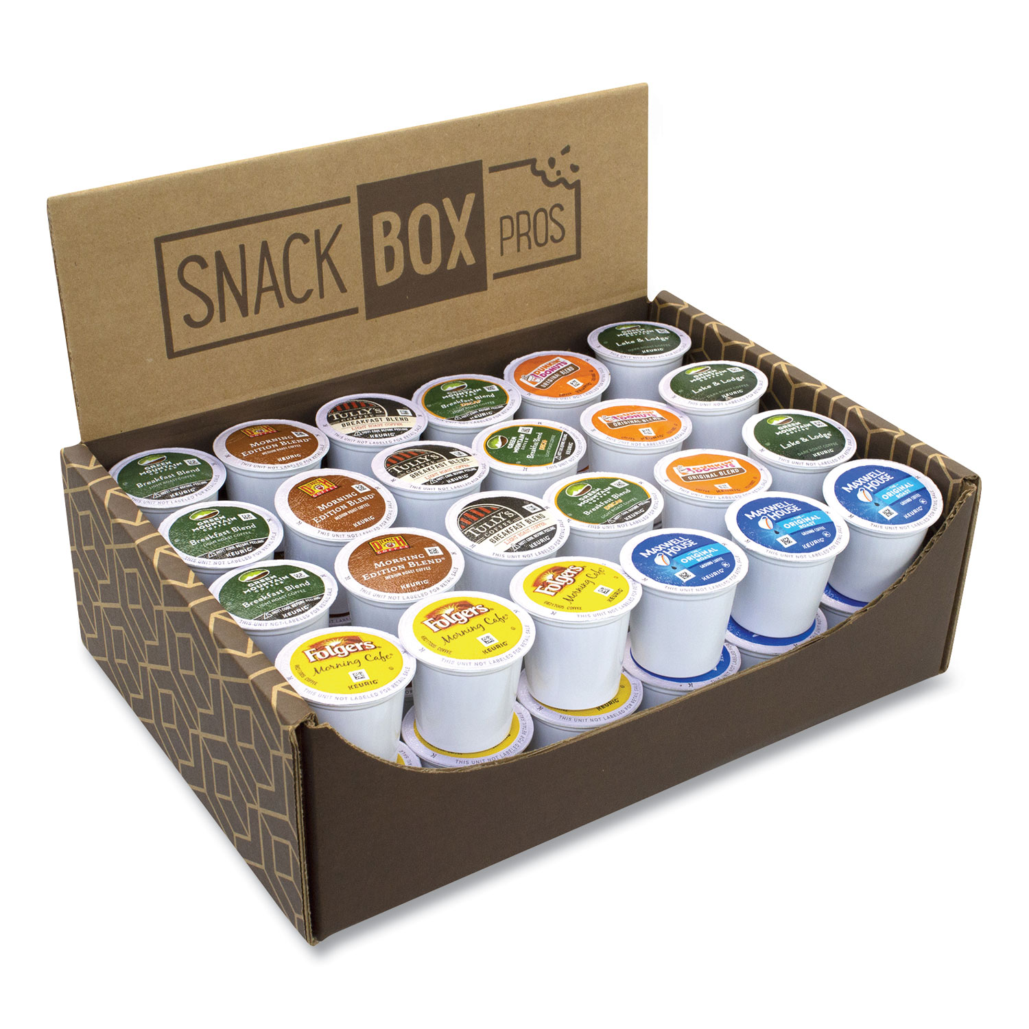  Snack Box Pros 70000039 What's for Breakfast K-Cup Assortment, 48/Box, Free Delivery in 1-4 Business Days (GRR70000039) 