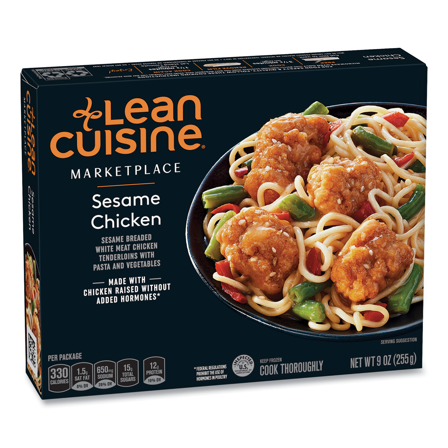  Lean Cuisine 654554 Marketplace Sesame Chicken, 9 oz Box, 3 Boxes/Pack, Free Delivery in 1-4 Business Days (GRR90300125) 