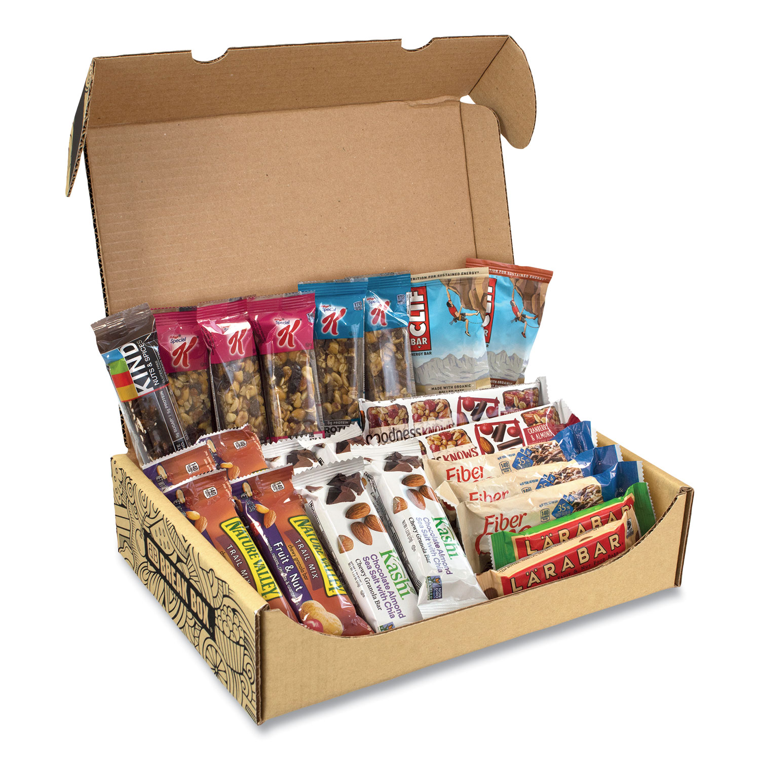 Snack Box Pros Healthy Snack Bar Box, 23 Assorted Snacks, Free Delivery in 1-4 Business Days