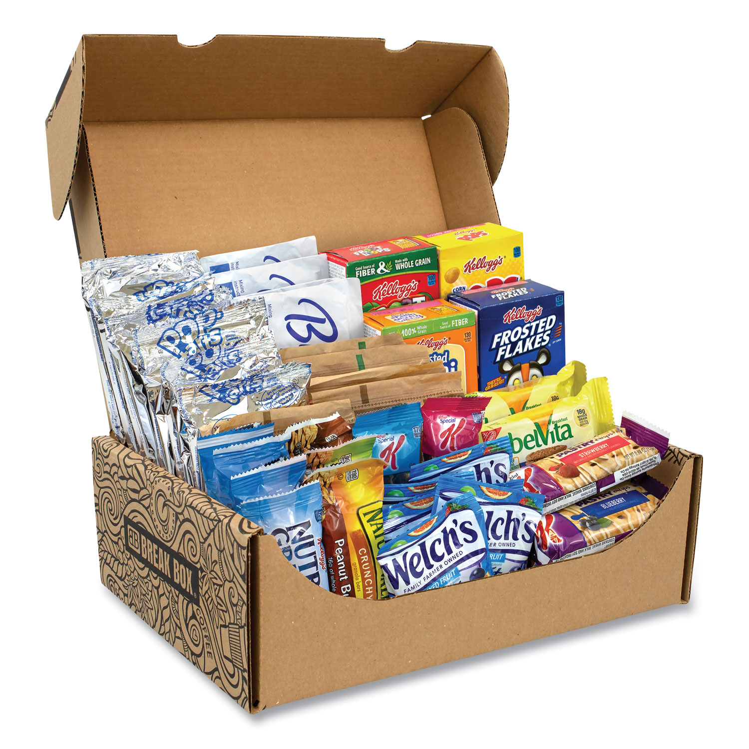  Snack Box Pros 70000002 Breakfast Snack Box, 41 Assorted Snacks, Free Delivery in 1-4 Business Days (GRR700S0002) 