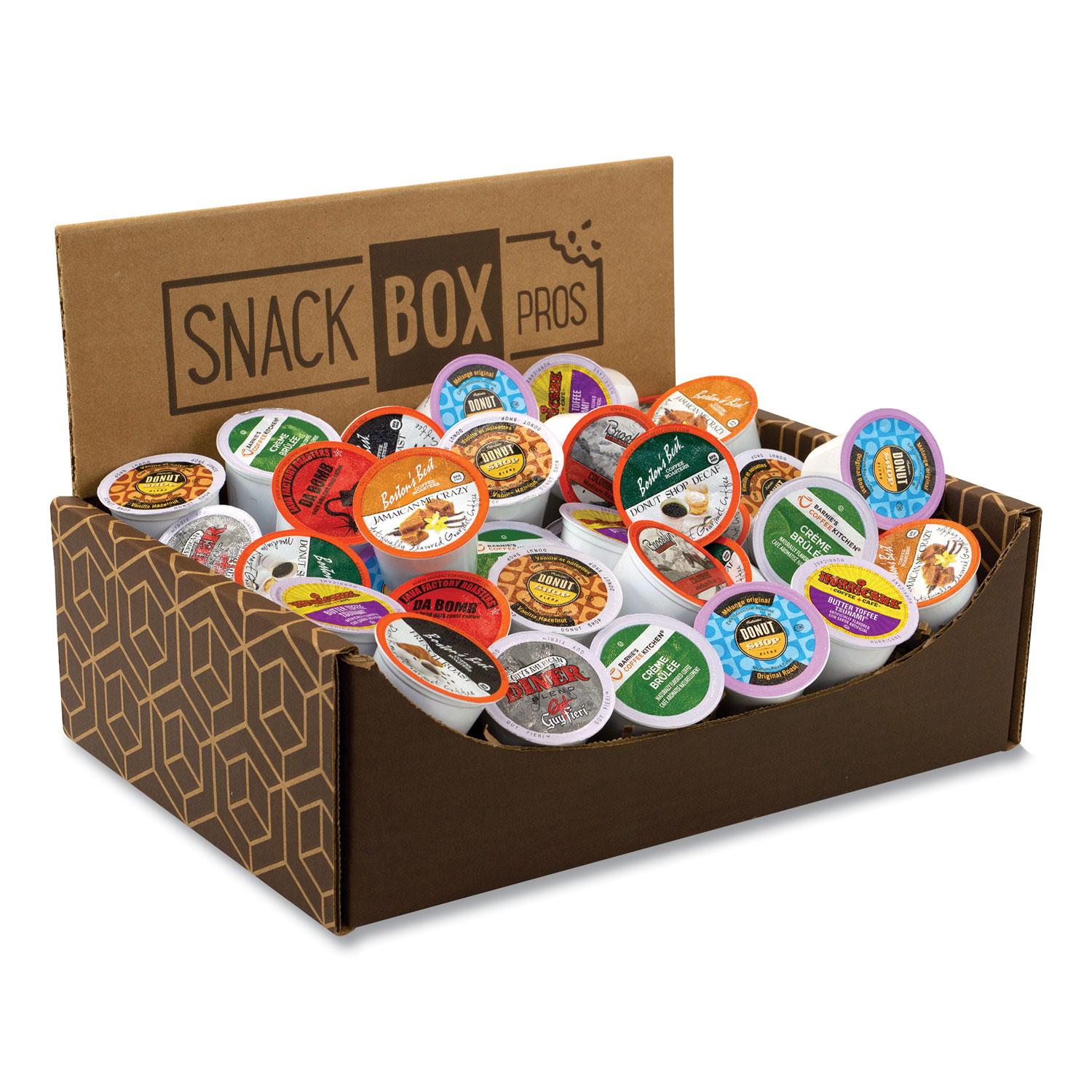  Snack Box Pros 70000024 K-Cup Assortment, 40/Box, Free Delivery in 1-4 Business Days (GRR70000024) 