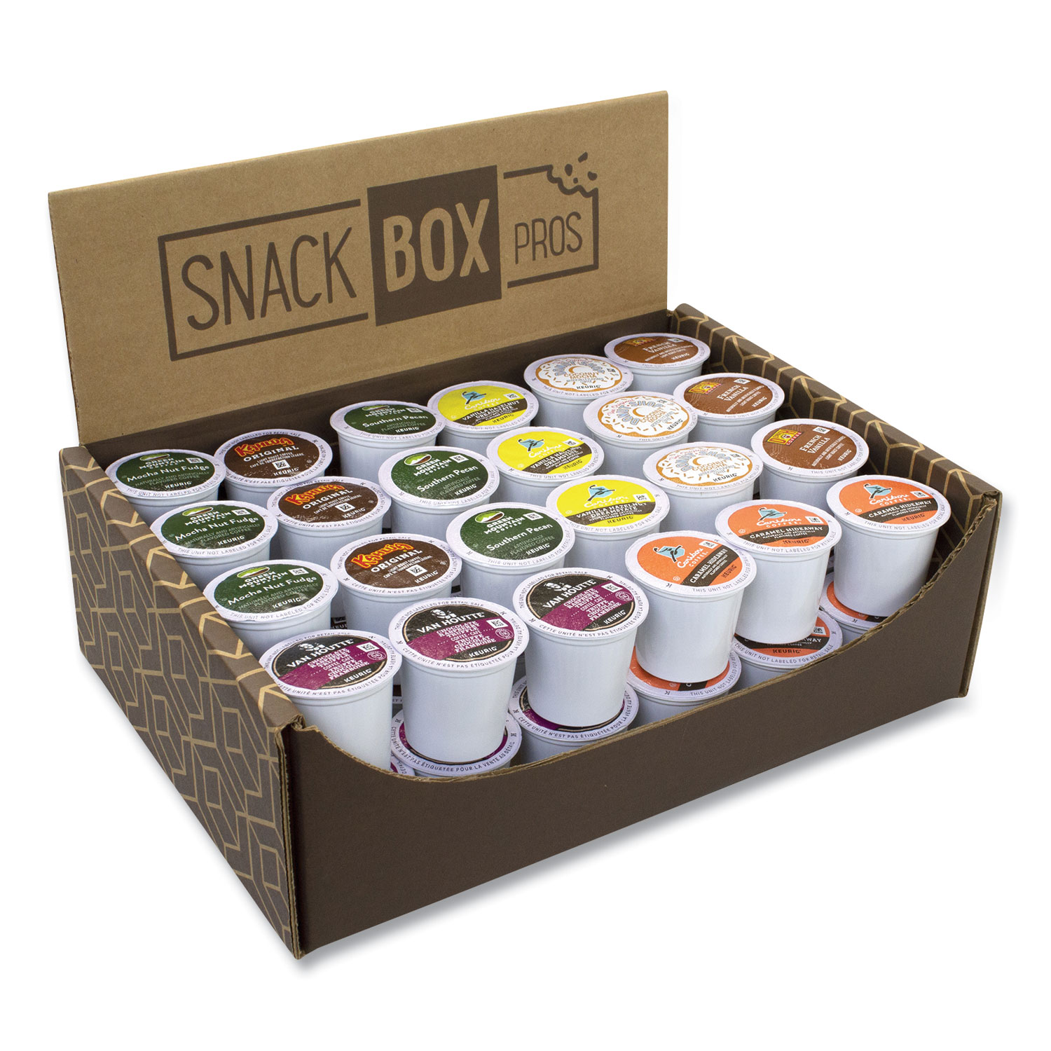  Snack Box Pros 70000038 Favorite Flavors K-Cup Assortment, 48/Box, Free Delivery in 1-4 Business Days (GRR70000038) 