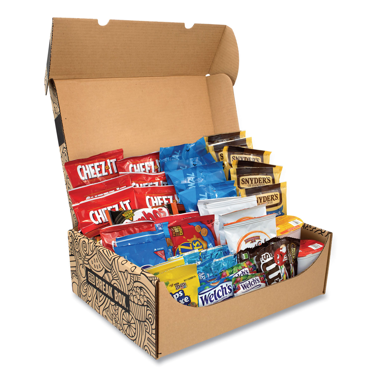  Snack Box Pros 70000003 Party Snack Box, 45 Assorted Snacks, Free Delivery in 1-4 Business Days (GRR700S0003) 