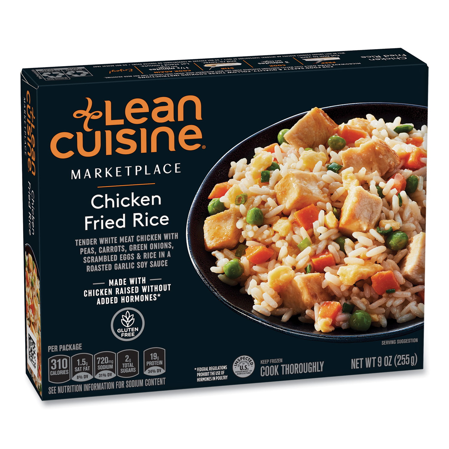  Lean Cuisine 552402 Marketplace Chicken Fried Rice, 9 oz Box, 3 Boxes/Pack, Free Delivery in 1-4 Business Days (GRR90300123) 