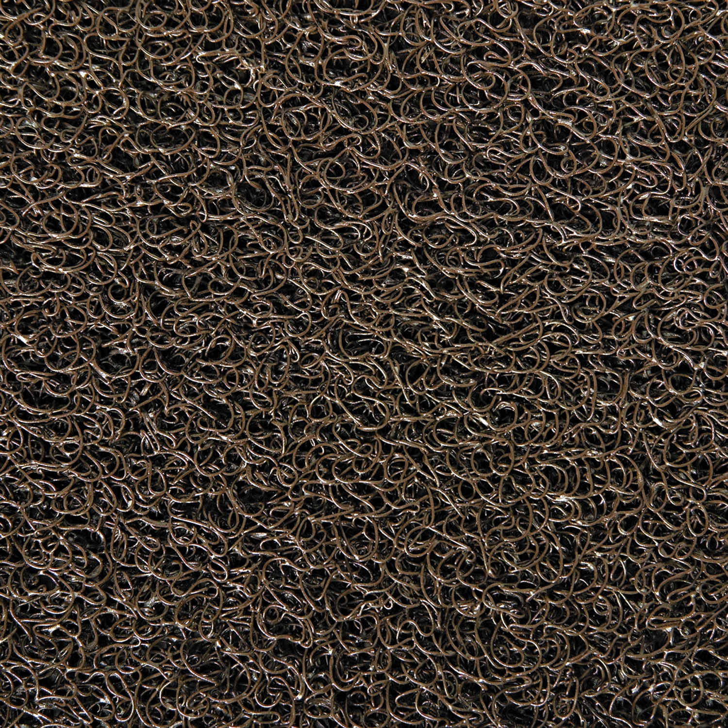 Dirt Stop Scraper Mat, Polypropylene, 36 x 60, Chestnut Brown